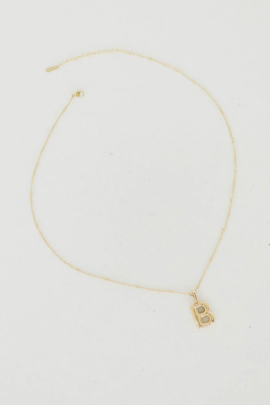 Bubble Letter Necklace - FINAL SALE - Image 6