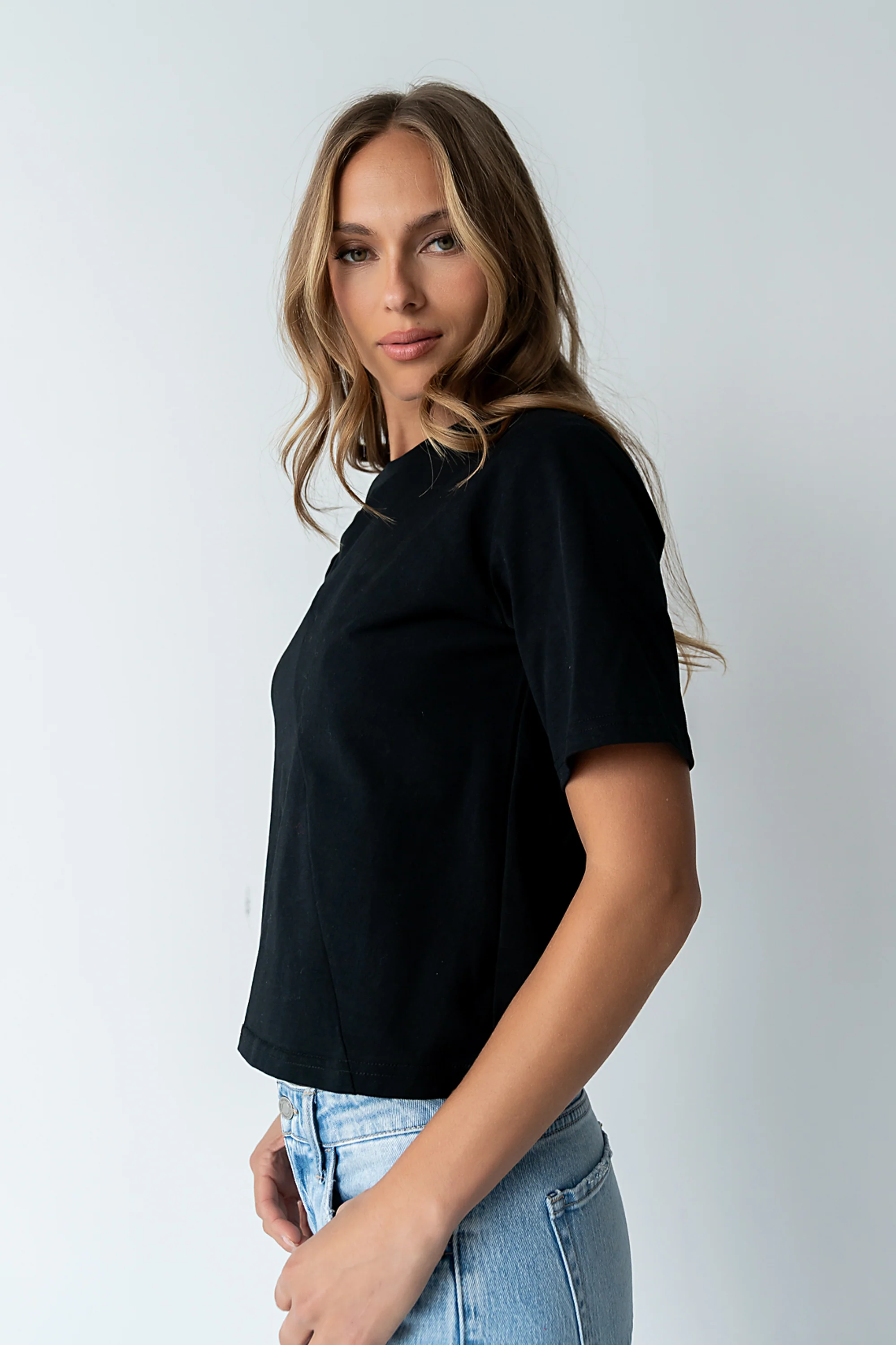 Buckley Knot Top in Black - FINAL SALE - Image 4
