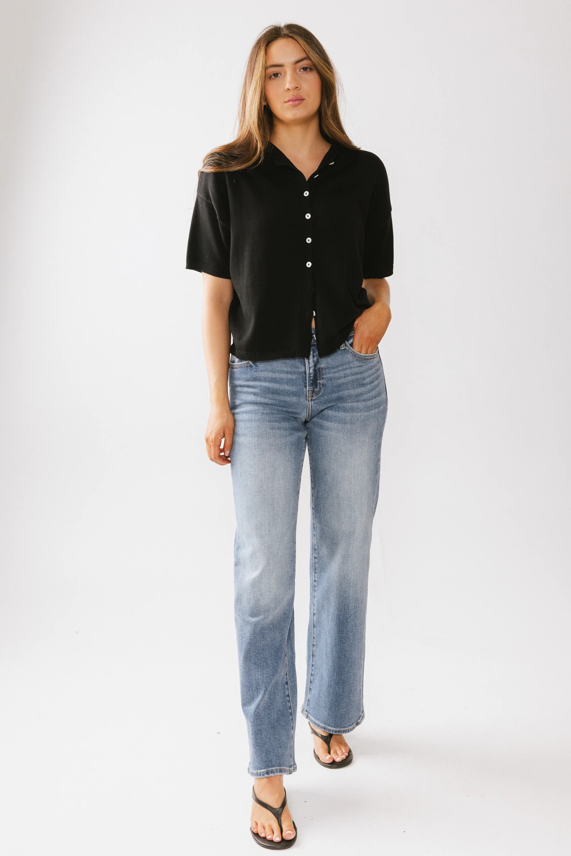 Camila Sweater in Black - FINAL SALE - Image 3