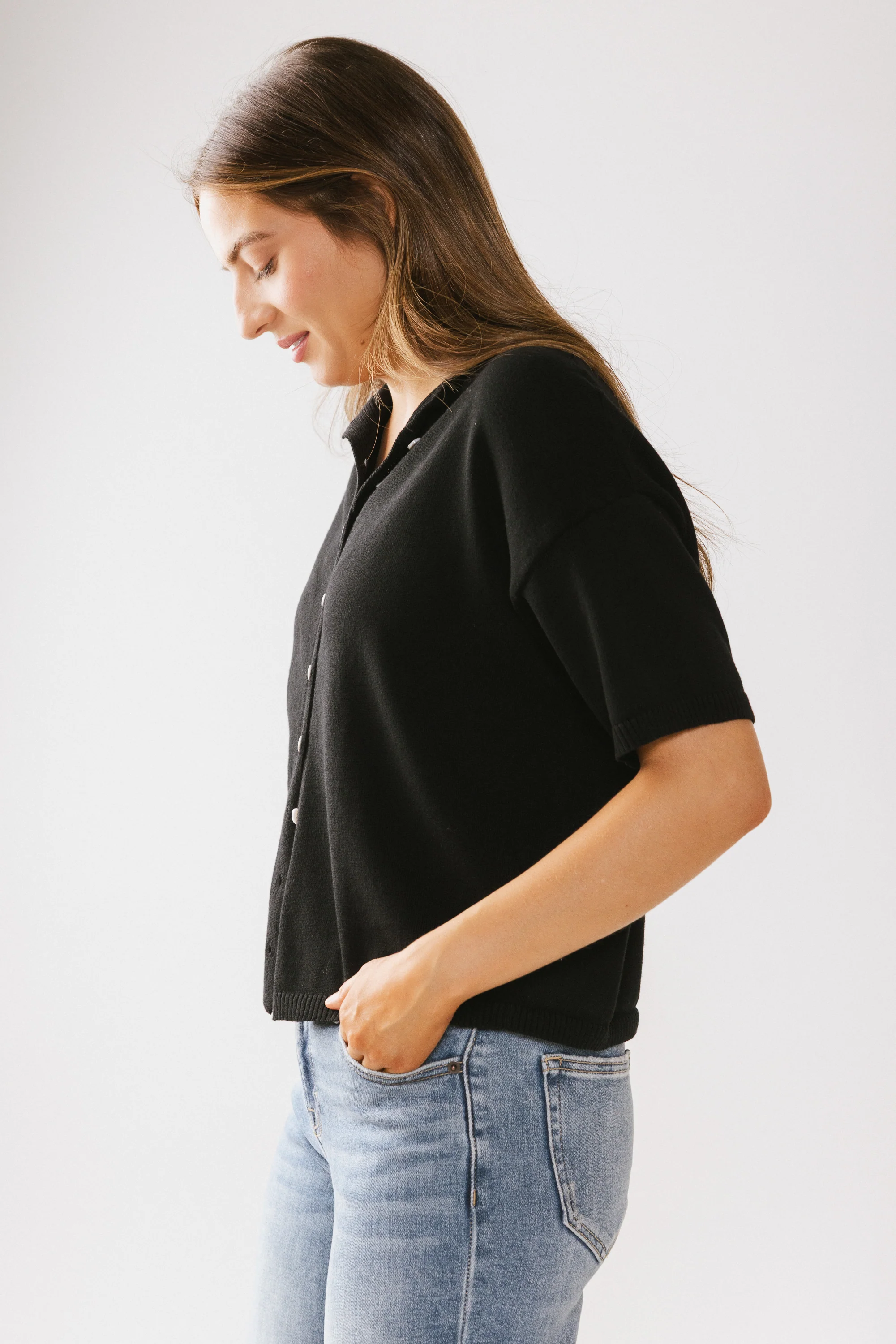 Camila Sweater in Black - FINAL SALE - Image 4