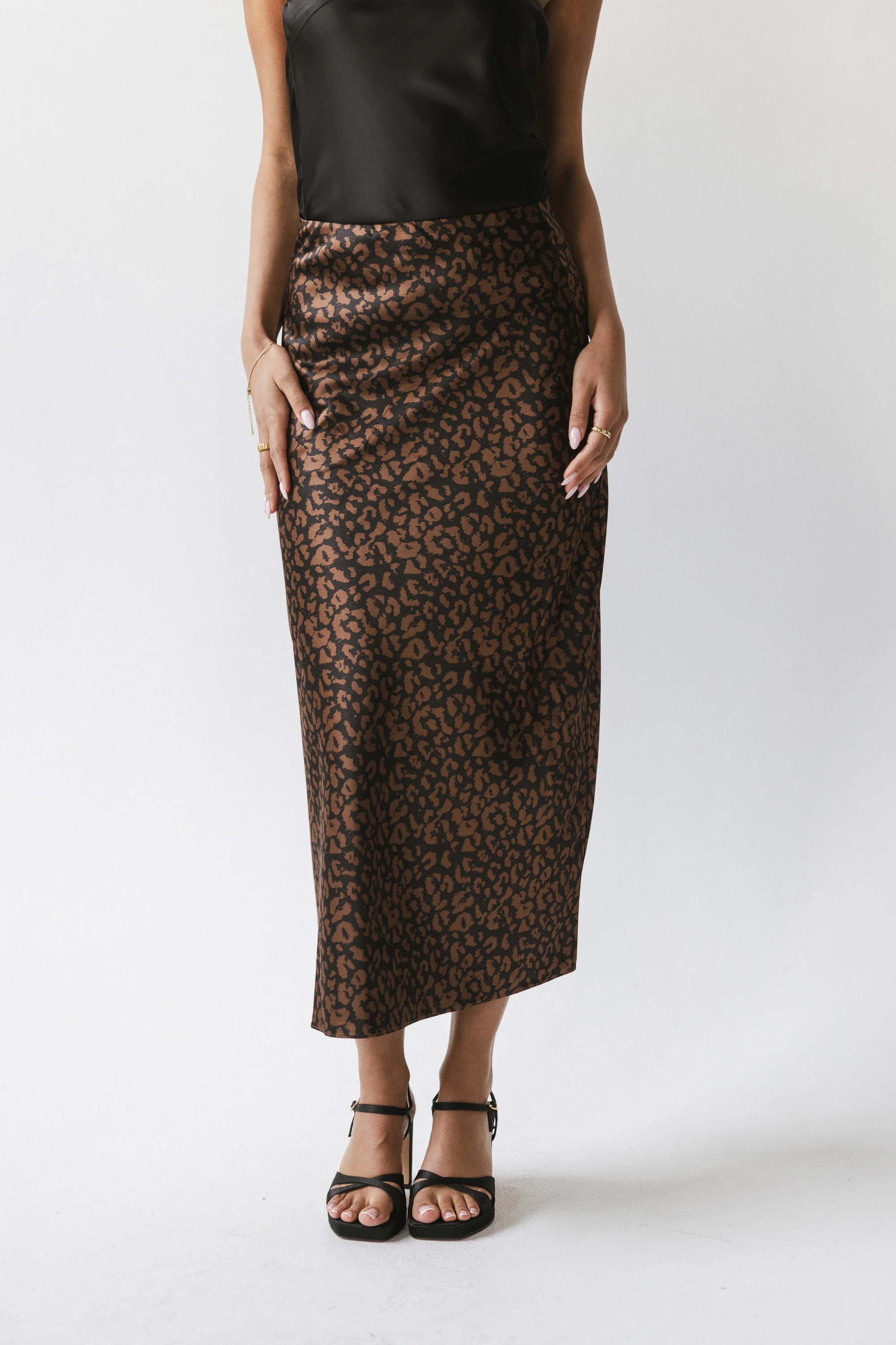 Camille Leopard Maxi Skirt - FINAL SALE