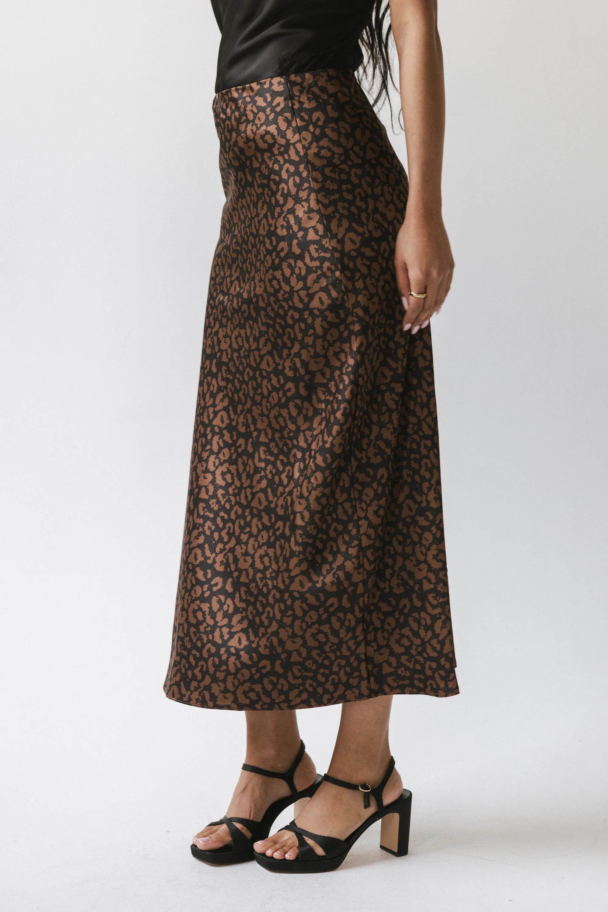 Camille Leopard Maxi Skirt - FINAL SALE - Image 2
