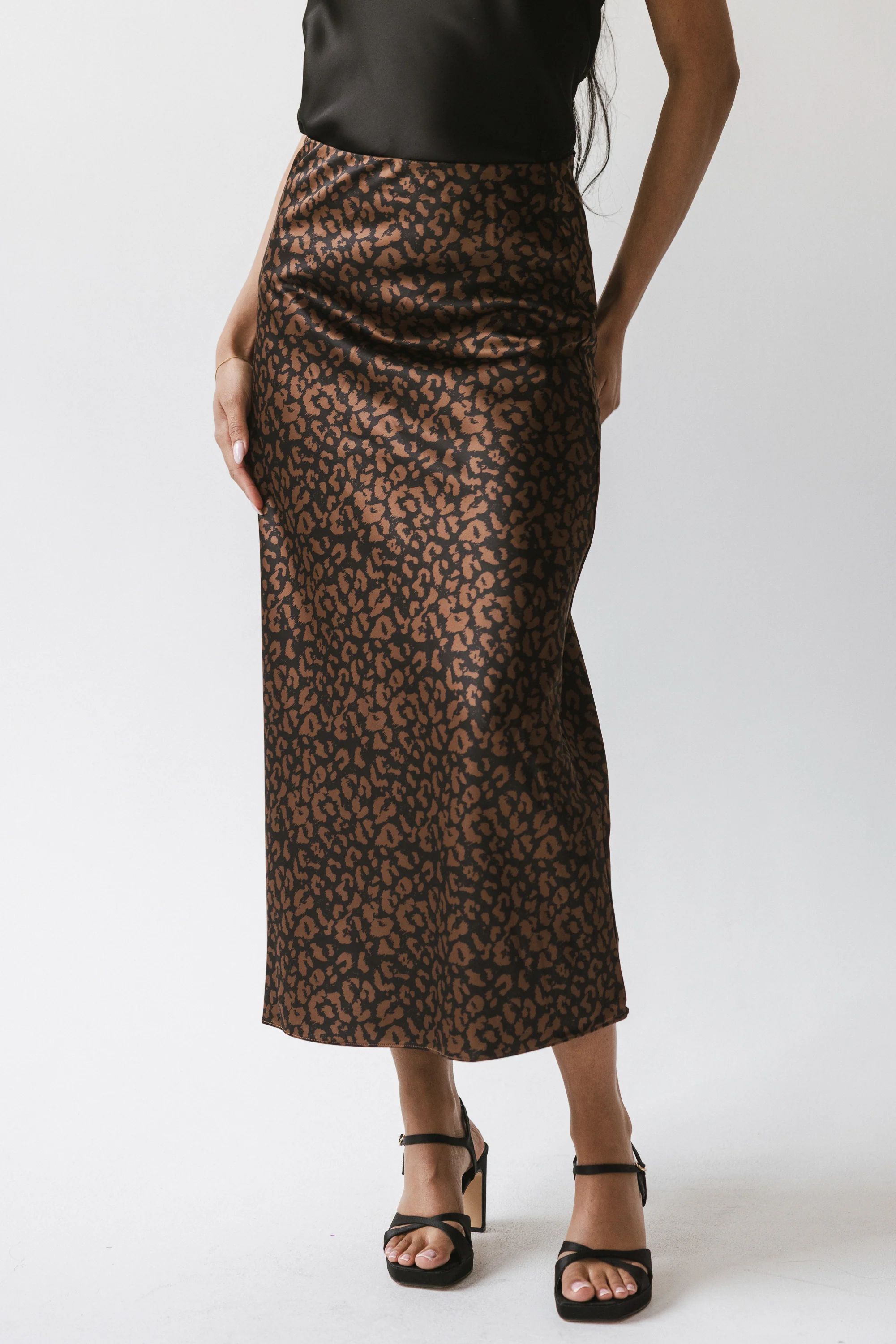 Camille Leopard Maxi Skirt - FINAL SALE - Image 4