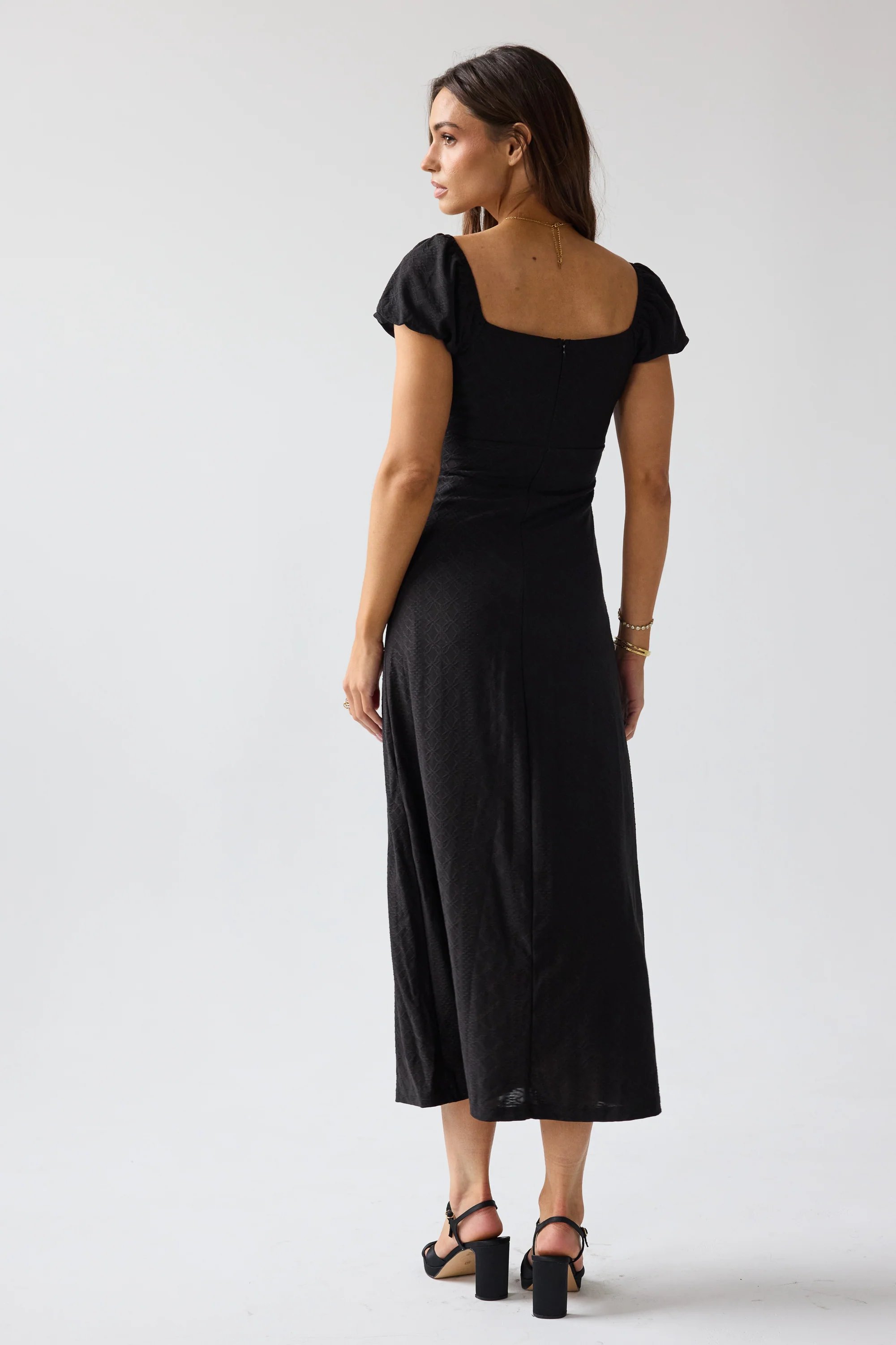 Cammie Maxi Dress in Black - FINAL SALE - Image 4