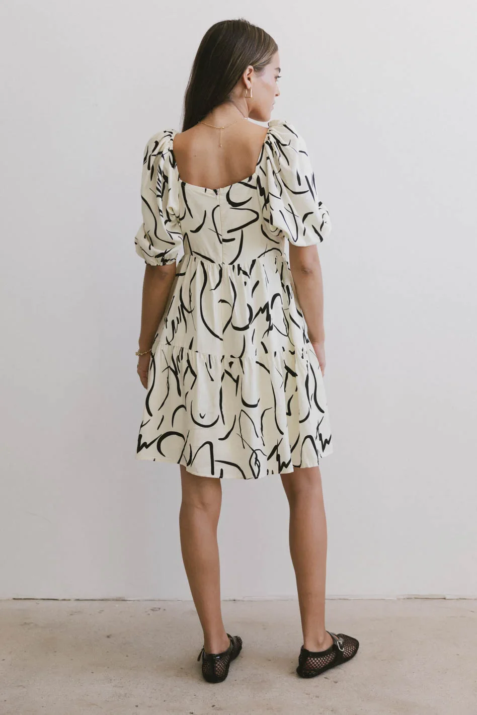 Caplan Abstract Mini Dress - FINAL SALE - Image 5