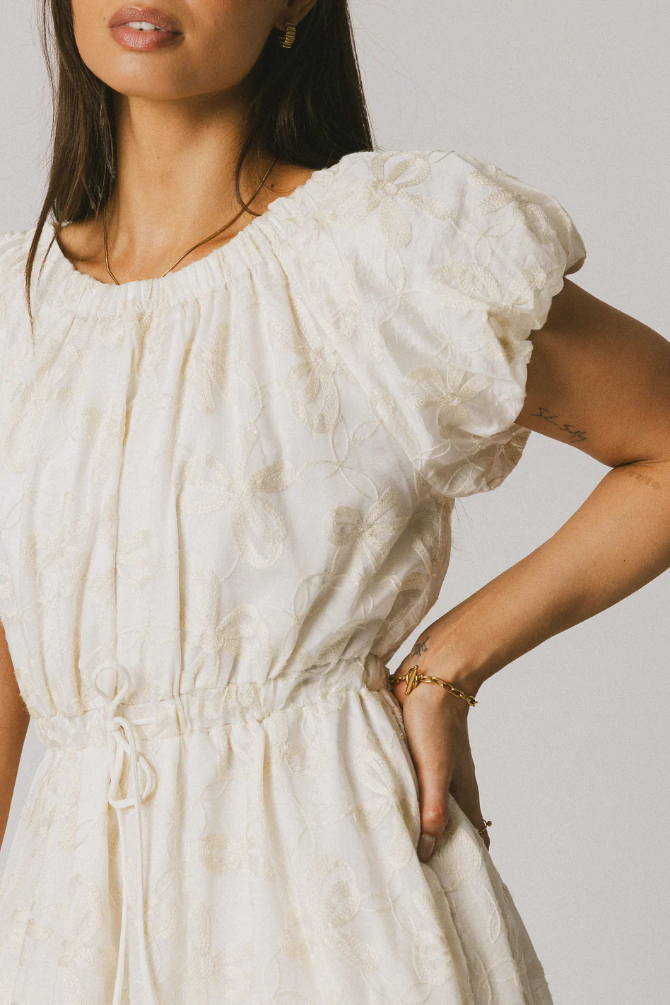 Carol Floral Midi Dress - FINAL SALE - Image 3