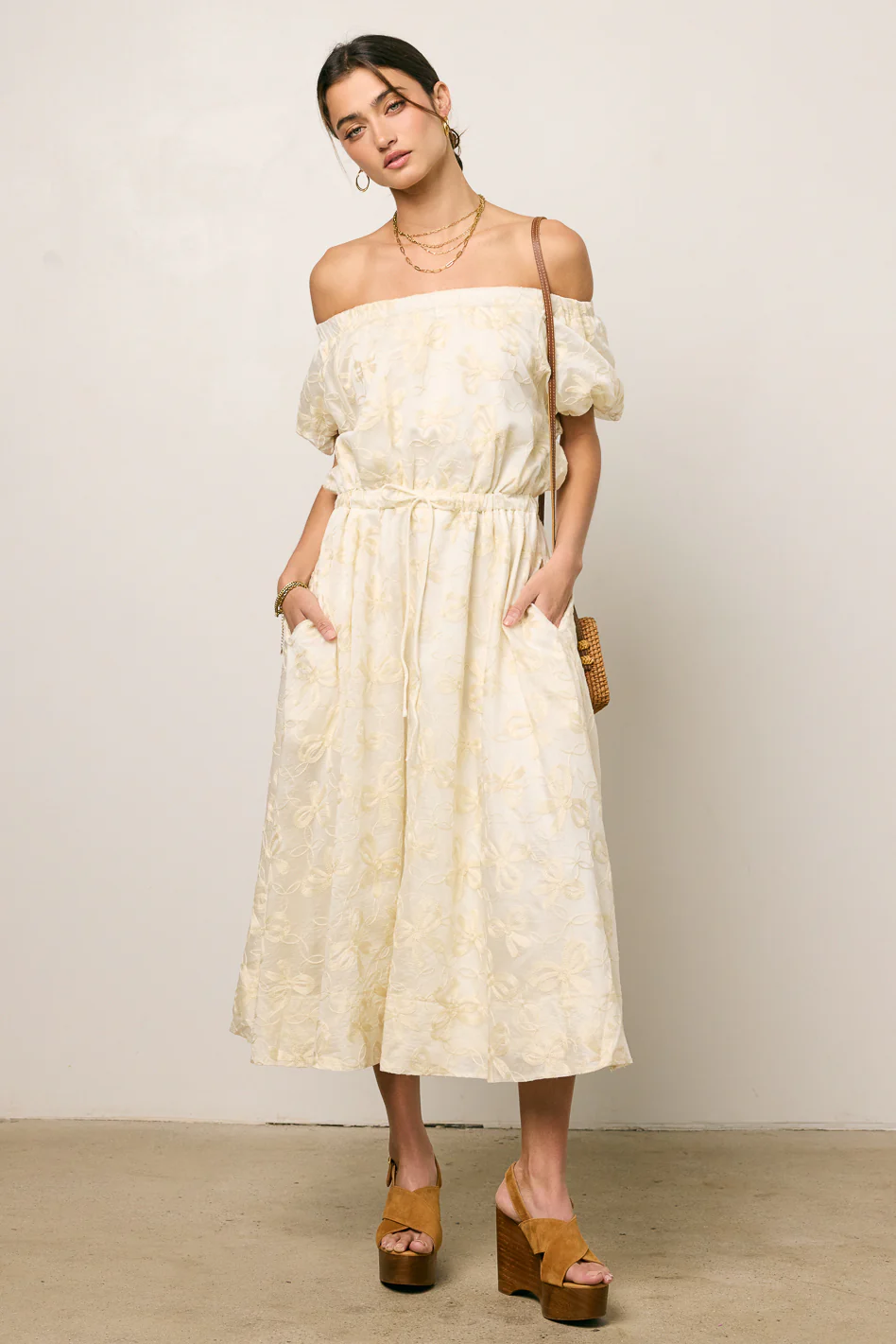 Carol Floral Midi Dress - FINAL SALE - Image 4