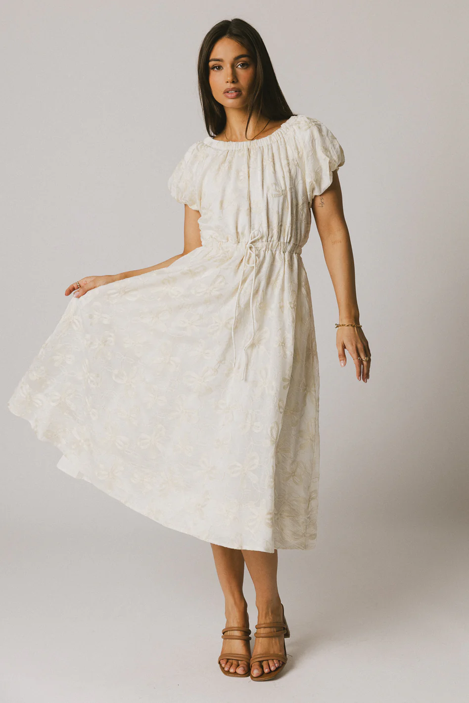 Carol Floral Midi Dress - FINAL SALE - Image 7