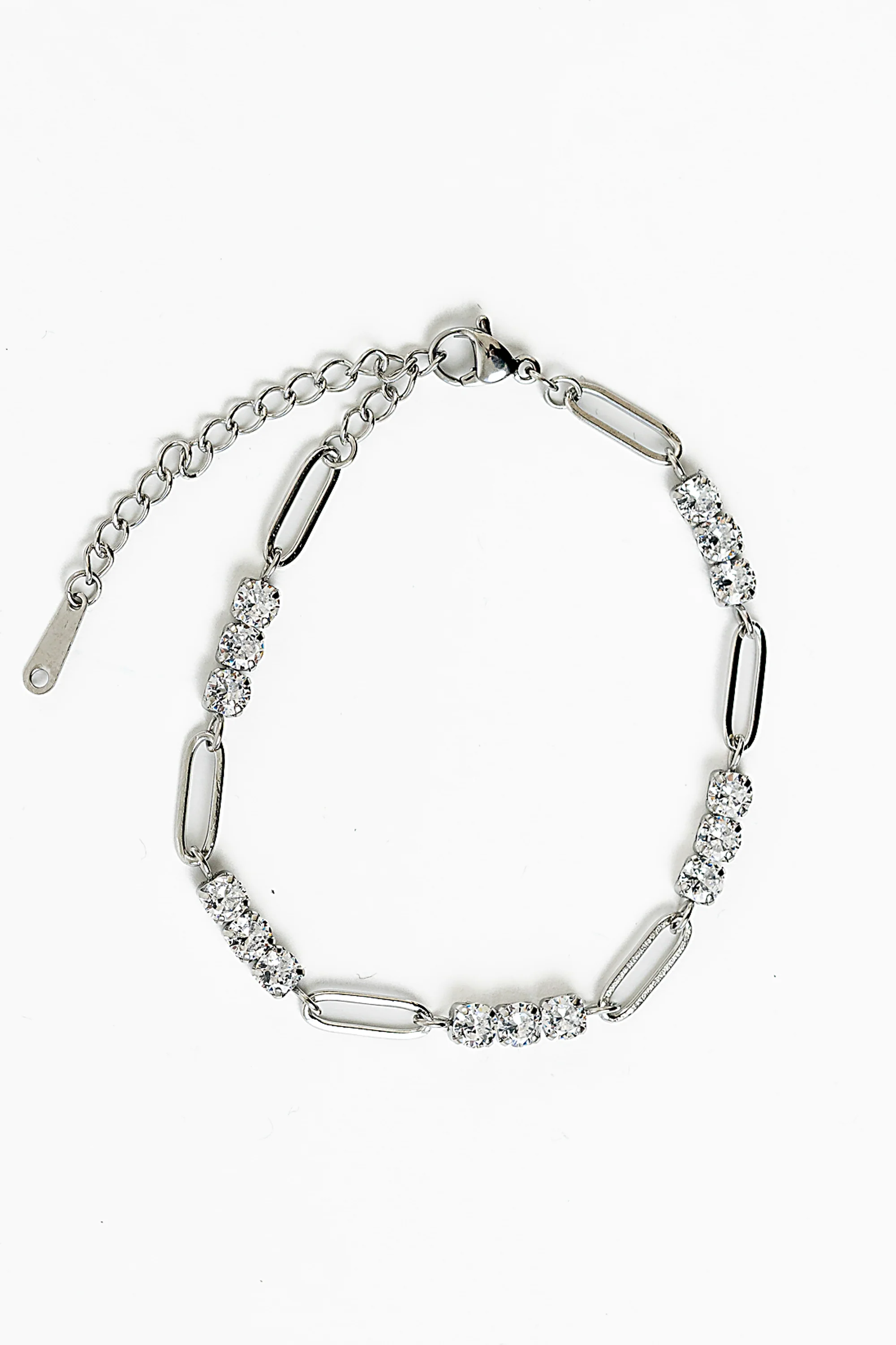 Casey Chain Bracelet in Silver