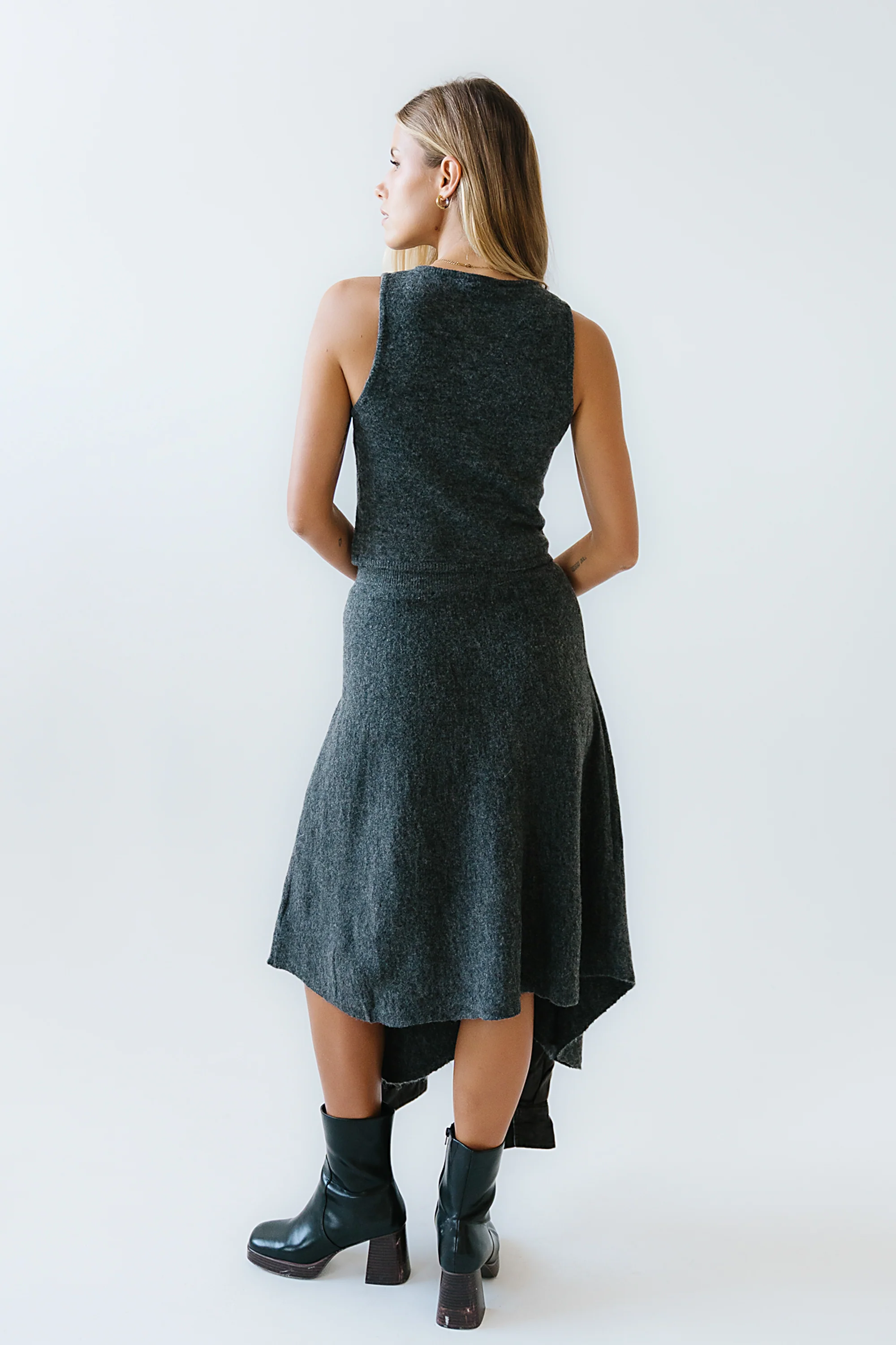 Cassie Asymmetrical Sweater - FINAL SALE - Image 3