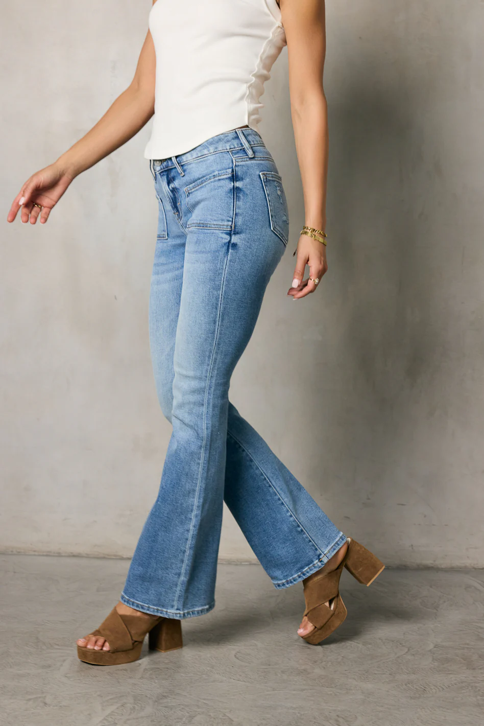 Cecily Bootcut Jeans - FINAL SALE - Image 4