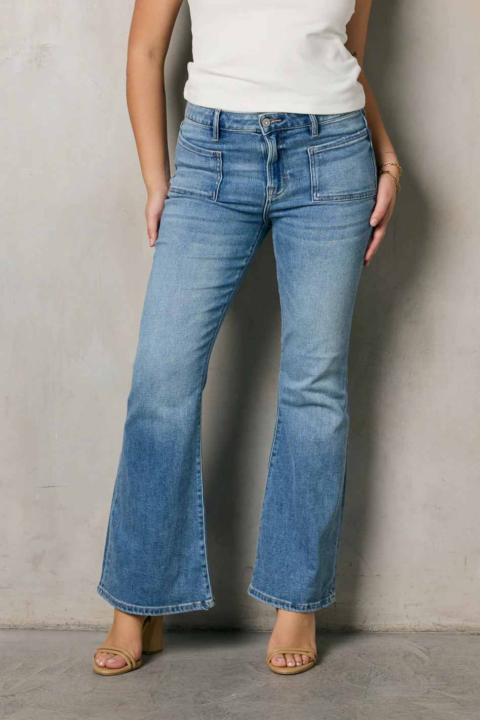 Cecily Bootcut Jeans - FINAL SALE - Image 7