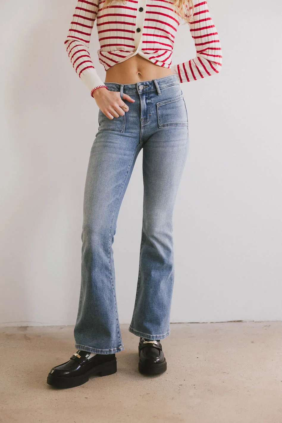 Cecily Bootcut Jeans - FINAL SALE - Image 9