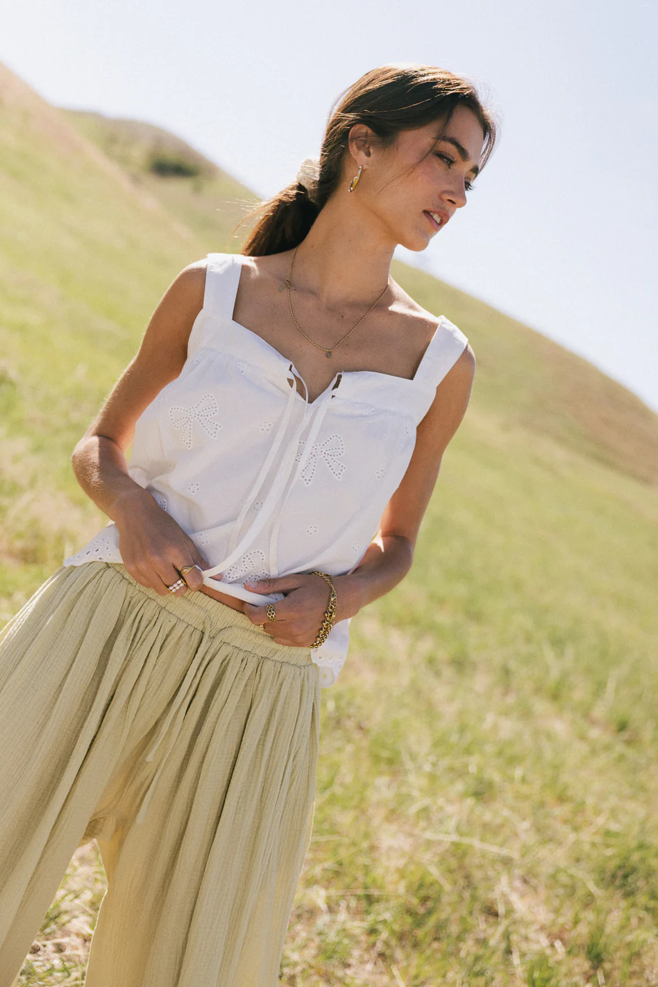 Cecily Bow Tank - FINAL SALE - Image 6