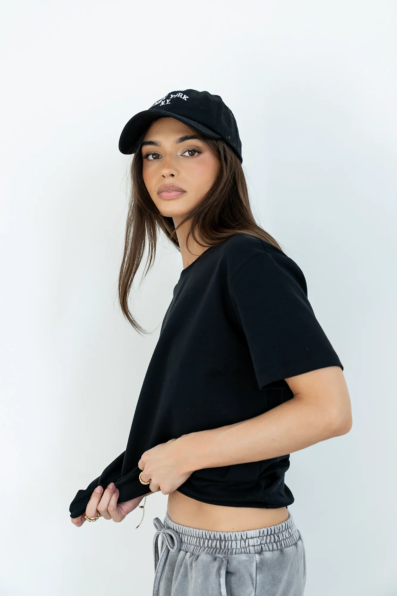 Chance Tee in Black - FINAL SALE