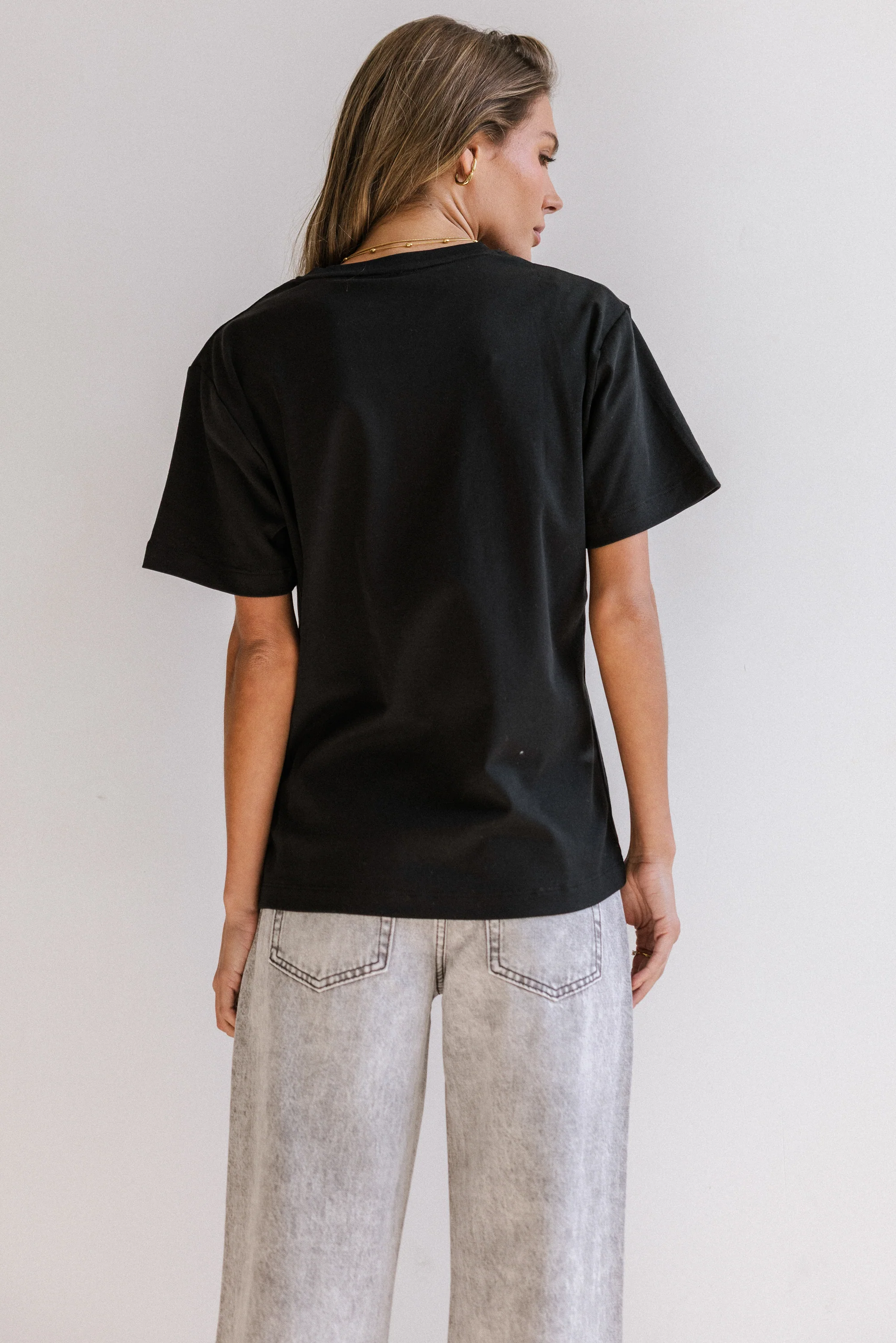 Chance Tee in Black - FINAL SALE - Image 5