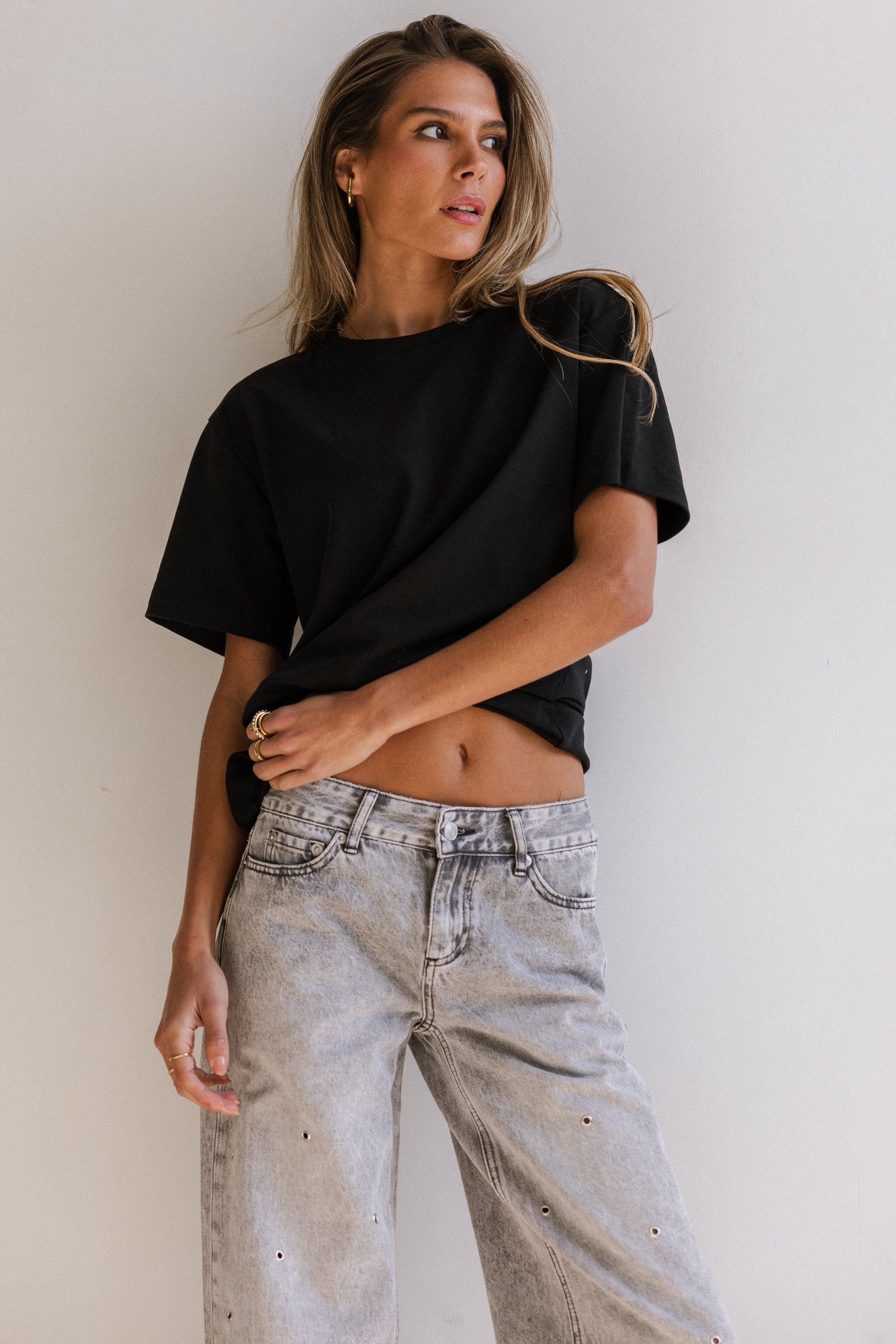 Chance Tee in Black - FINAL SALE - Image 6