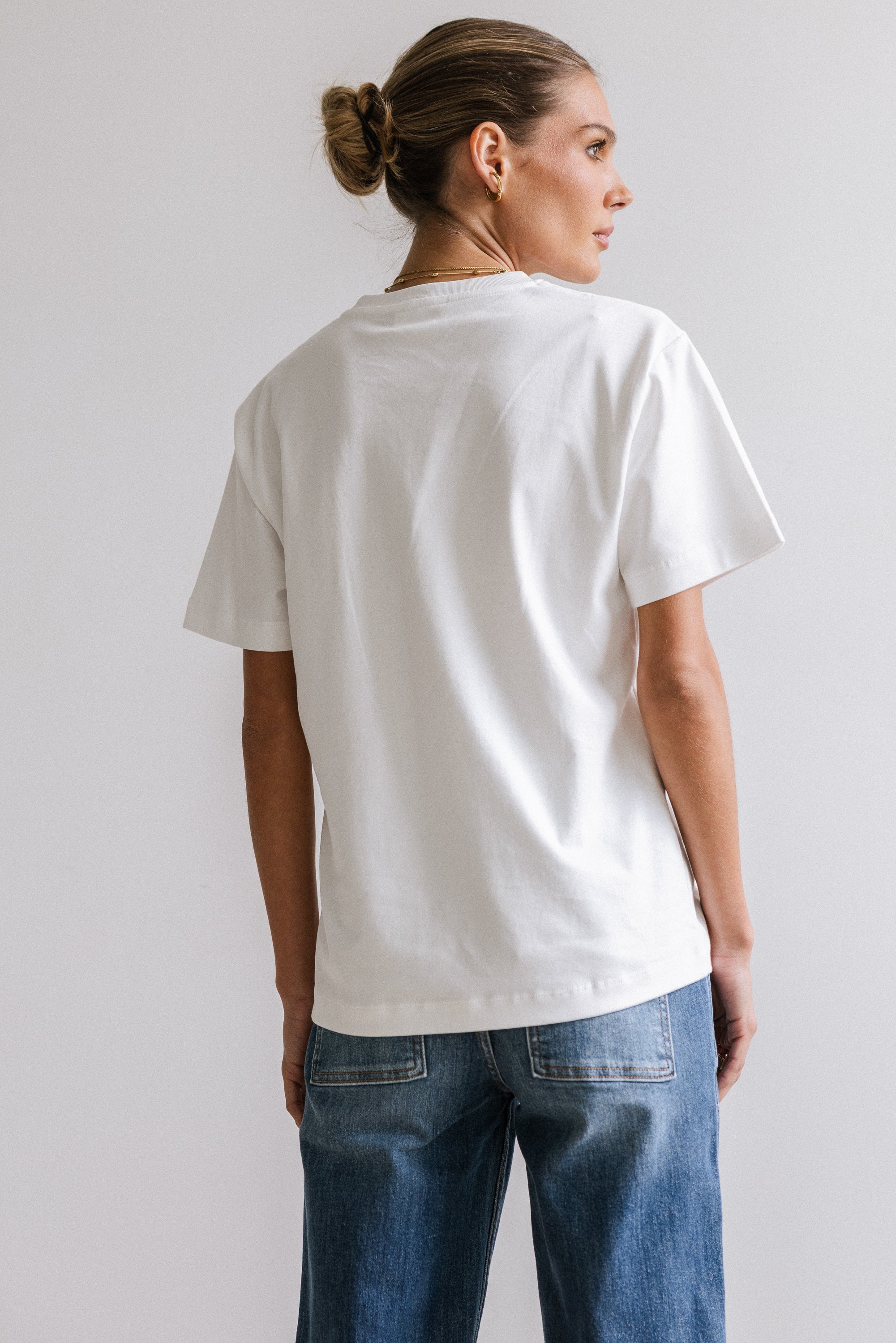 Chance Tee in White - Image 8