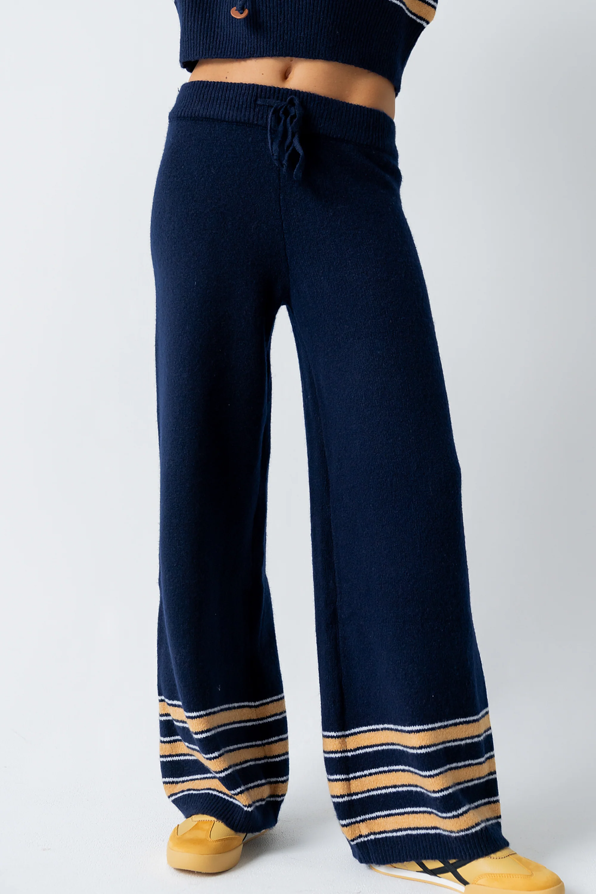 Charlie Striped Wide Leg Pants - FINAL SALE - Image 4