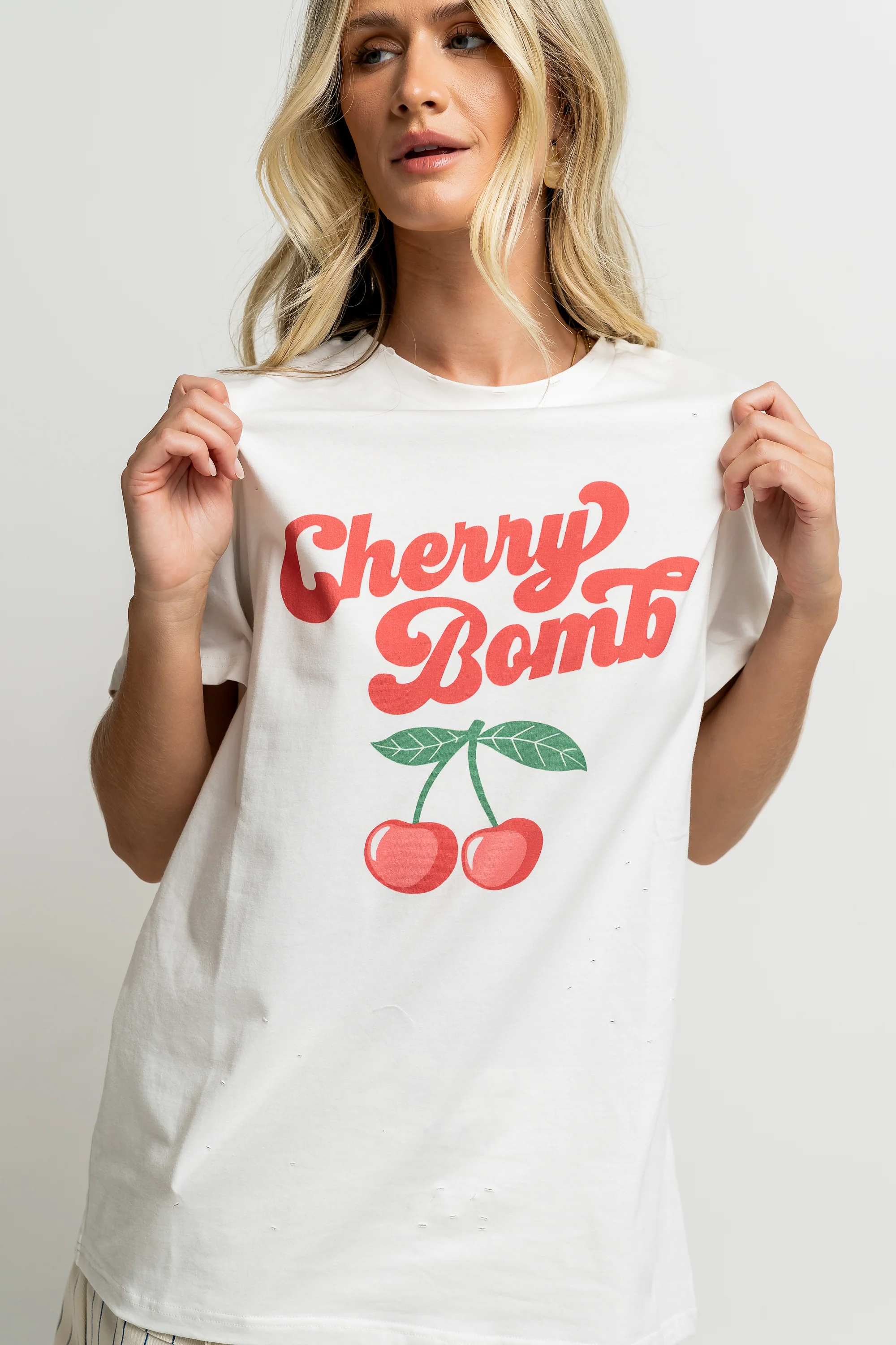 Cherry Bomb Graphic Tee - FINAL SALE - Image 3