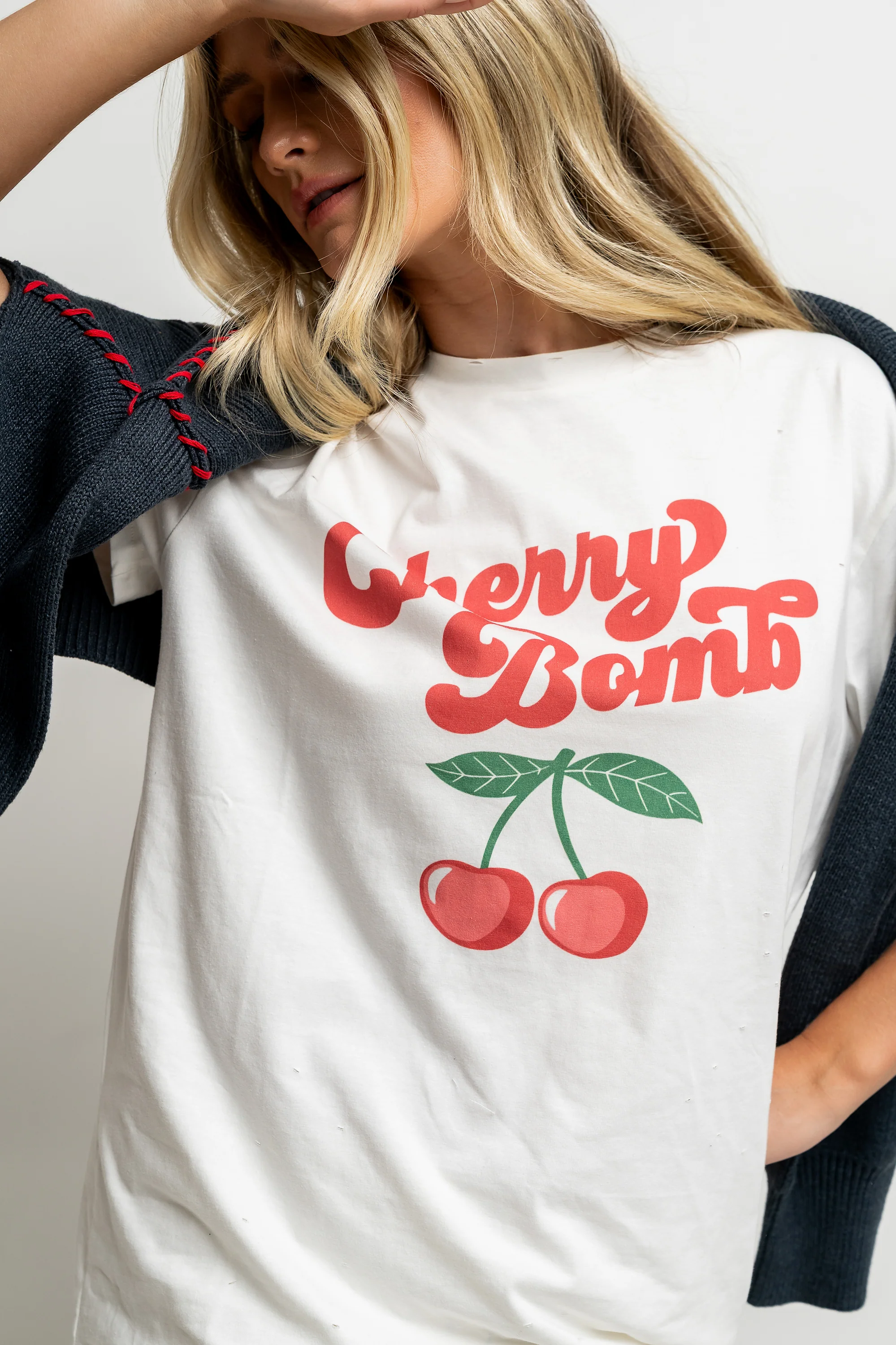 Cherry Bomb Graphic Tee - FINAL SALE - Image 5