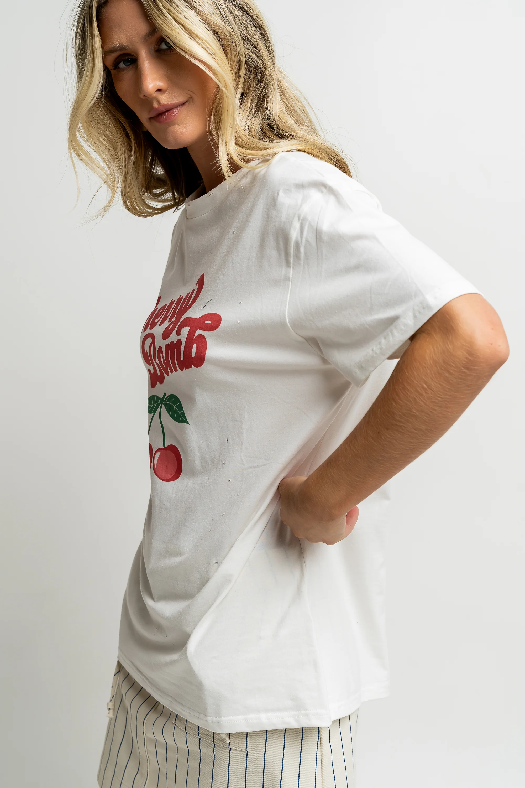 Cherry Bomb Graphic Tee - FINAL SALE - Image 7