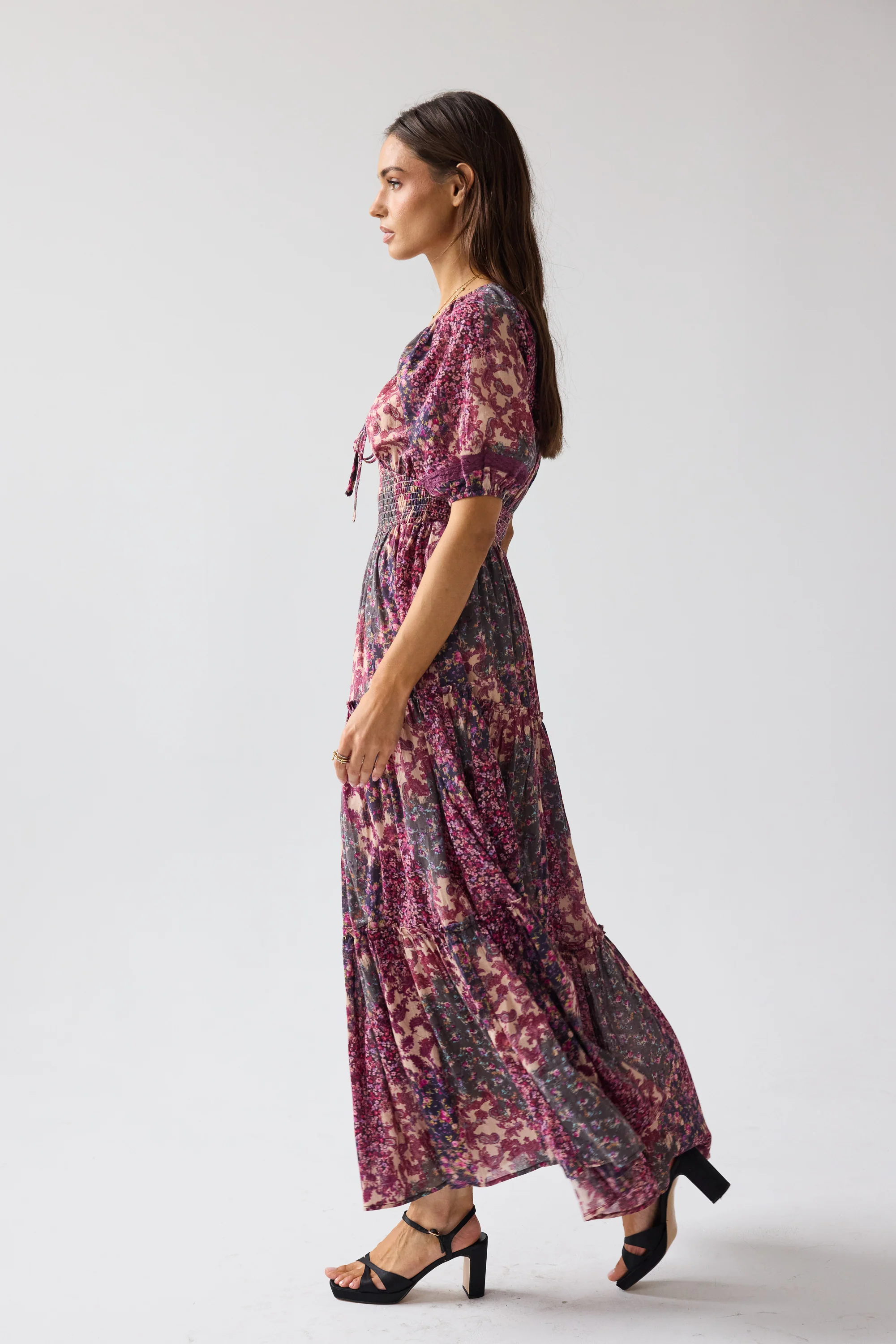 Chloe Floral Maxi Dress - FINAL SALE - Image 4
