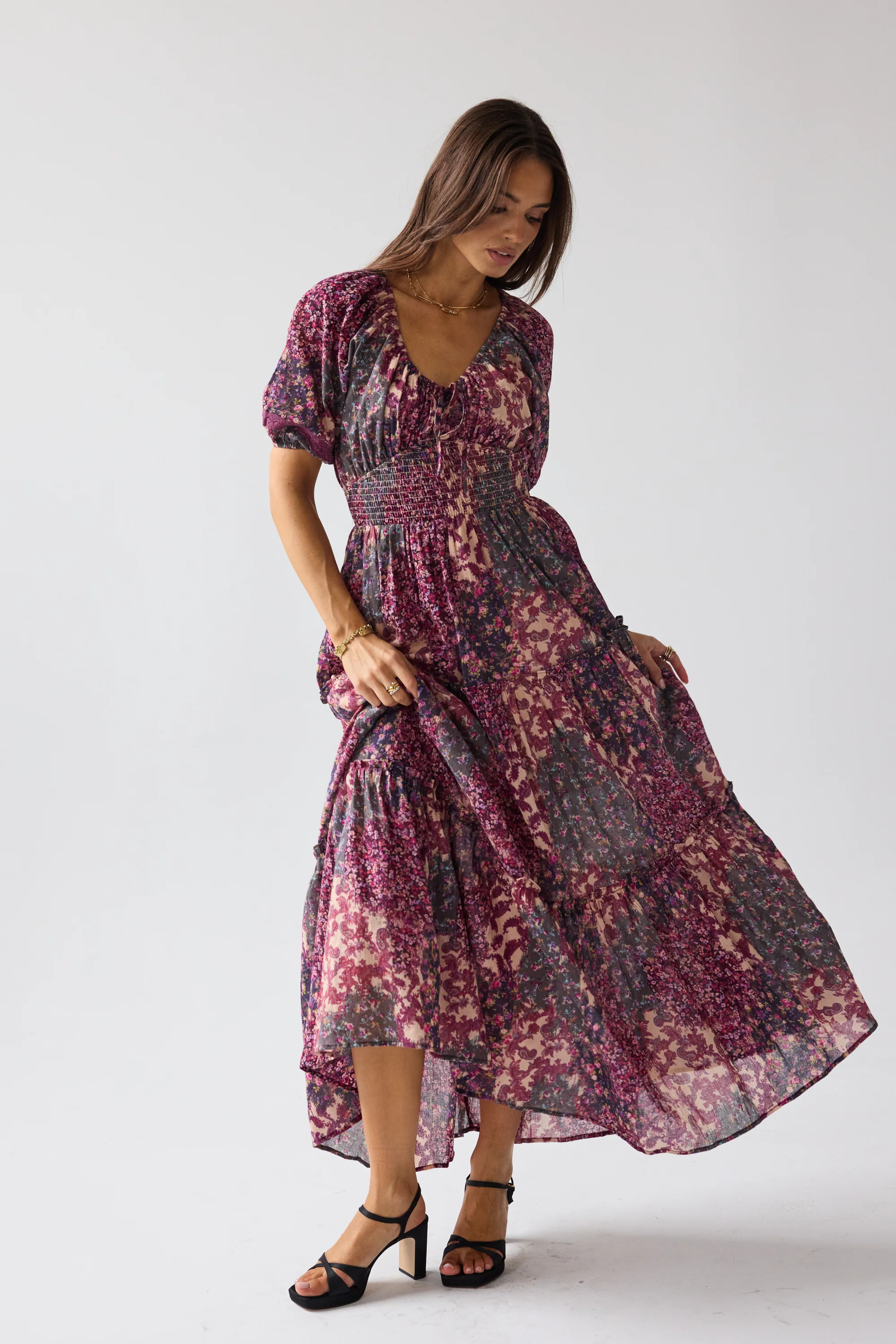 Chloe Floral Maxi Dress - FINAL SALE - Image 6