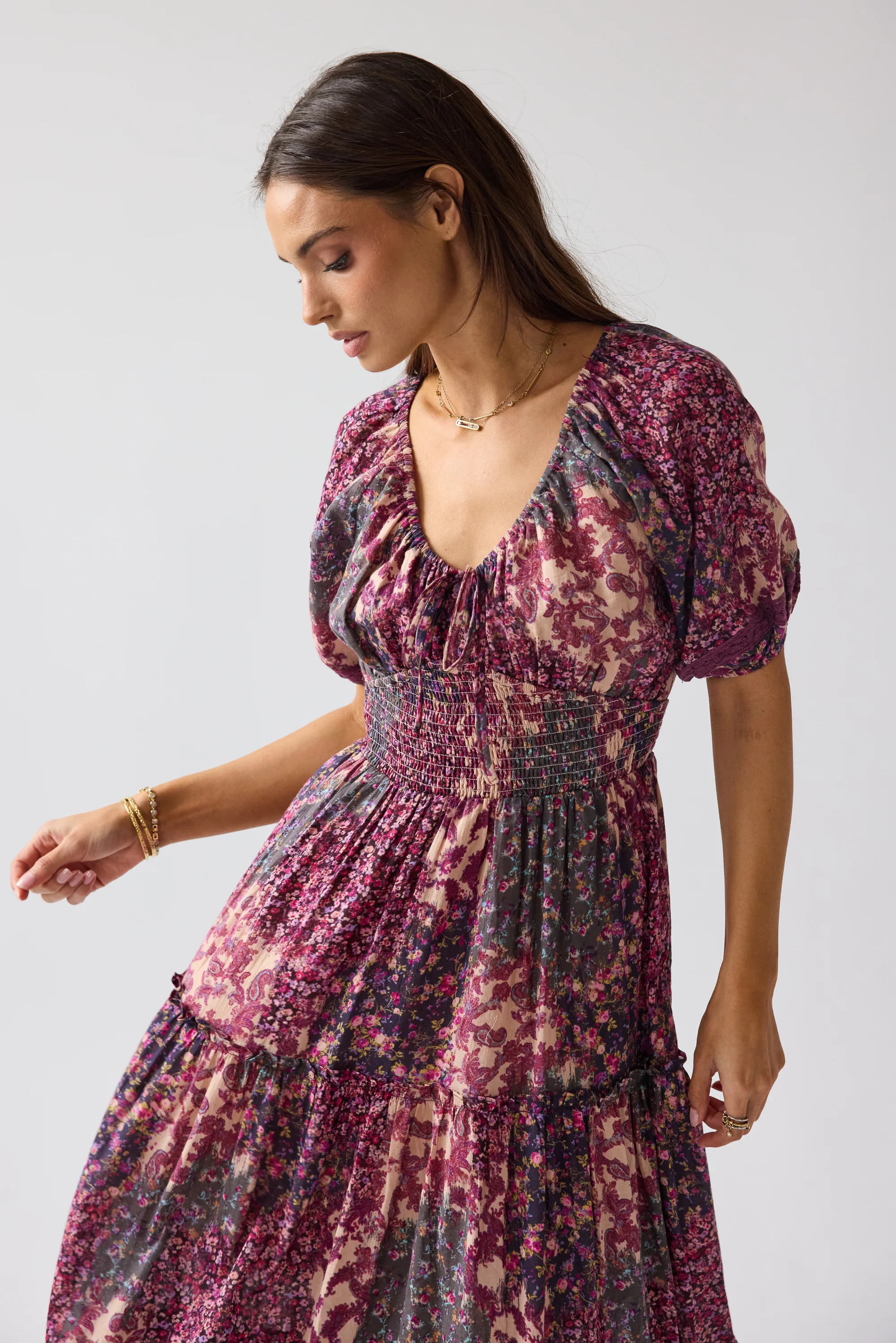 Chloe Floral Maxi Dress - FINAL SALE - Image 7