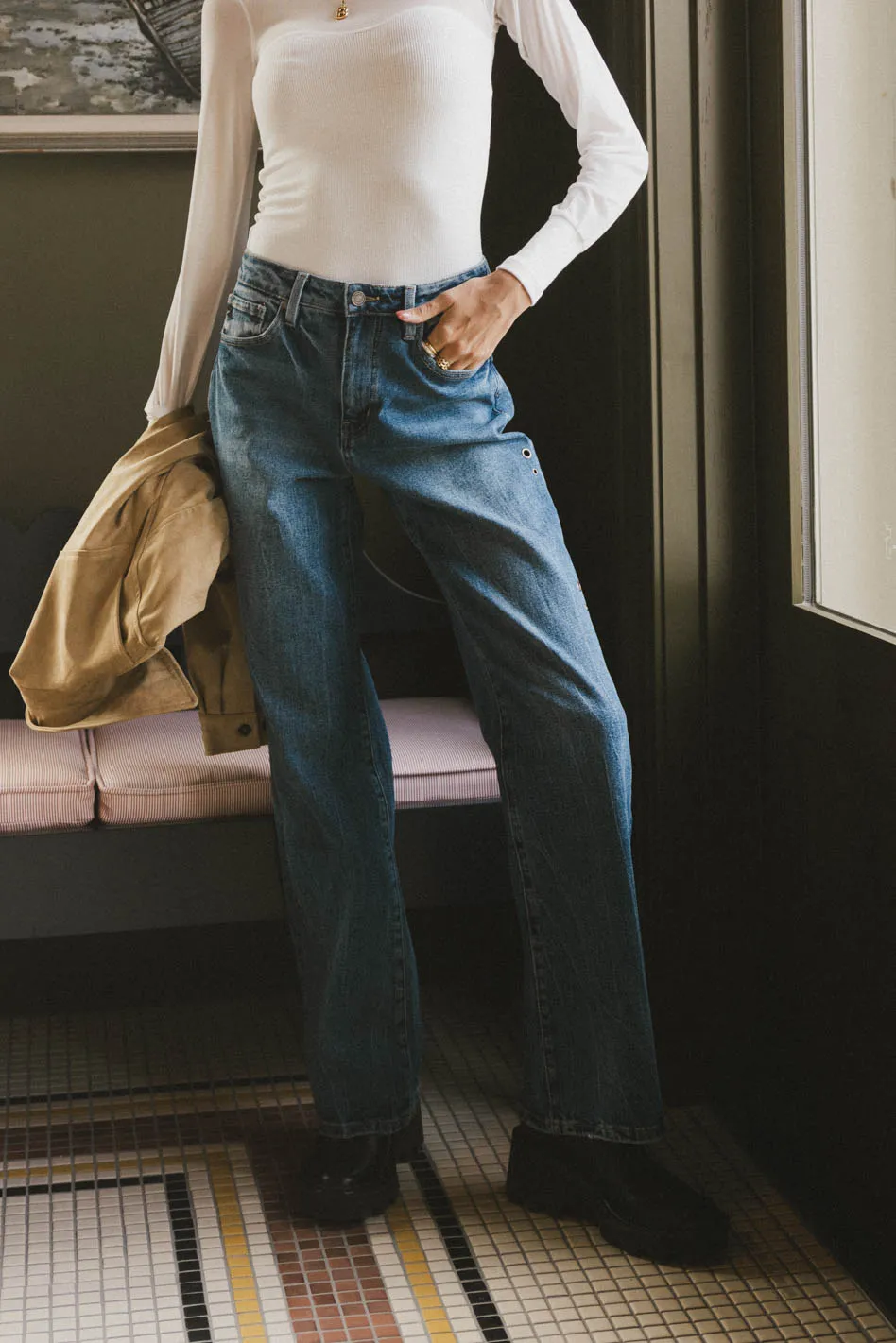 Ethan Grommet Jeans - FINAL SALE - Image 5