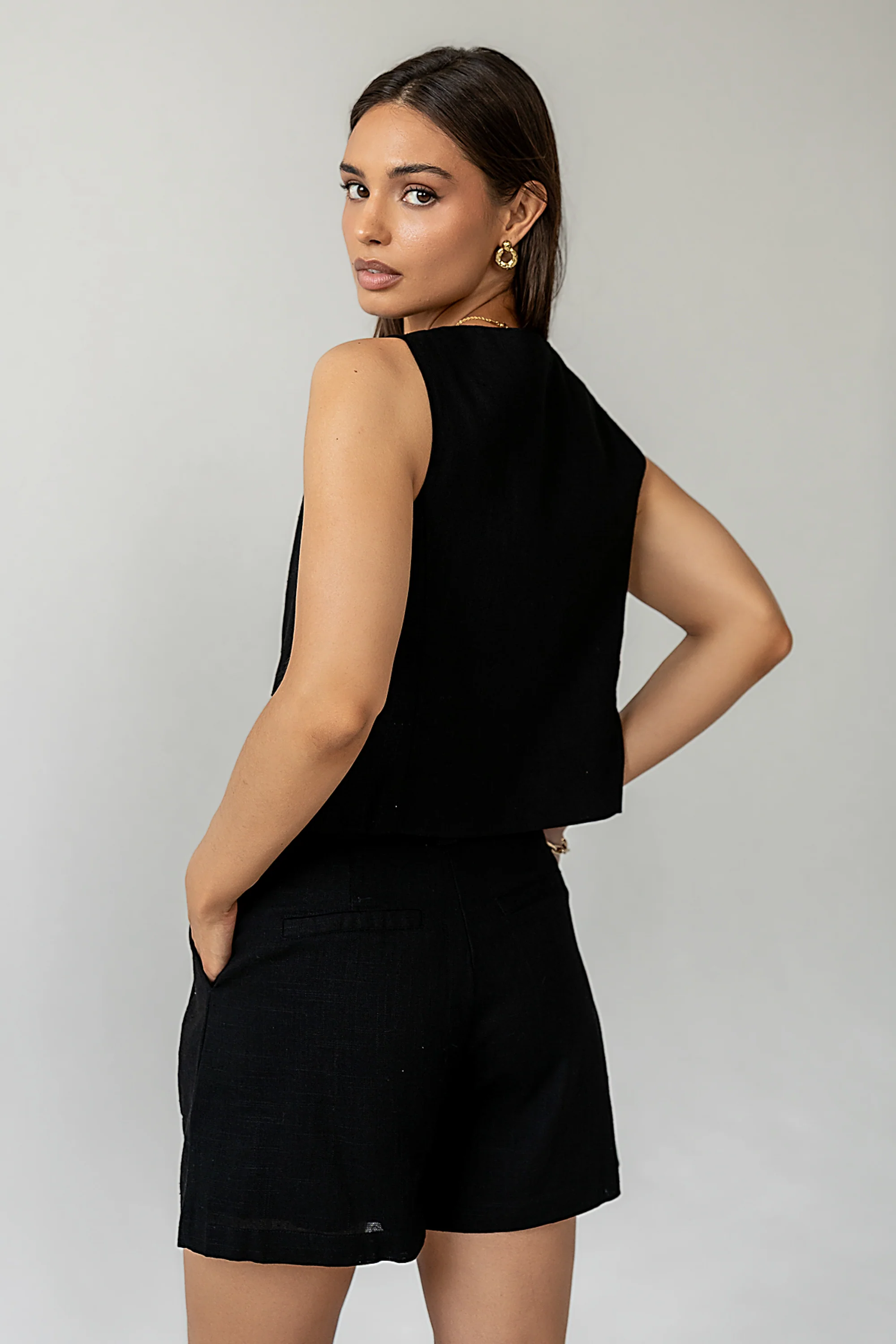Clara Pleated Shorts - Image 2