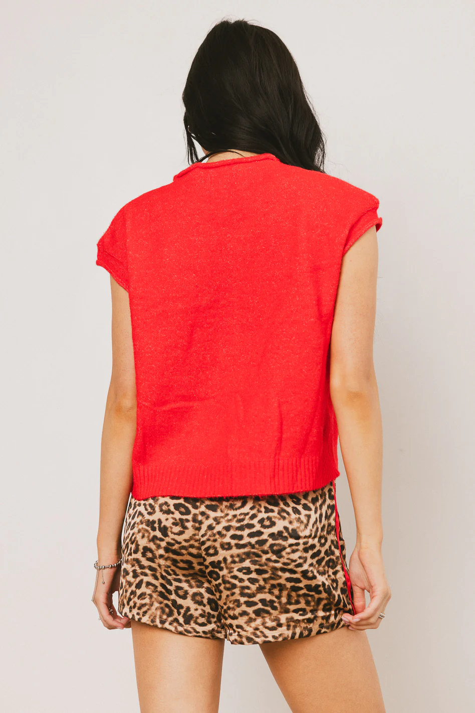 Clark Cardigan in Red - Image 6
