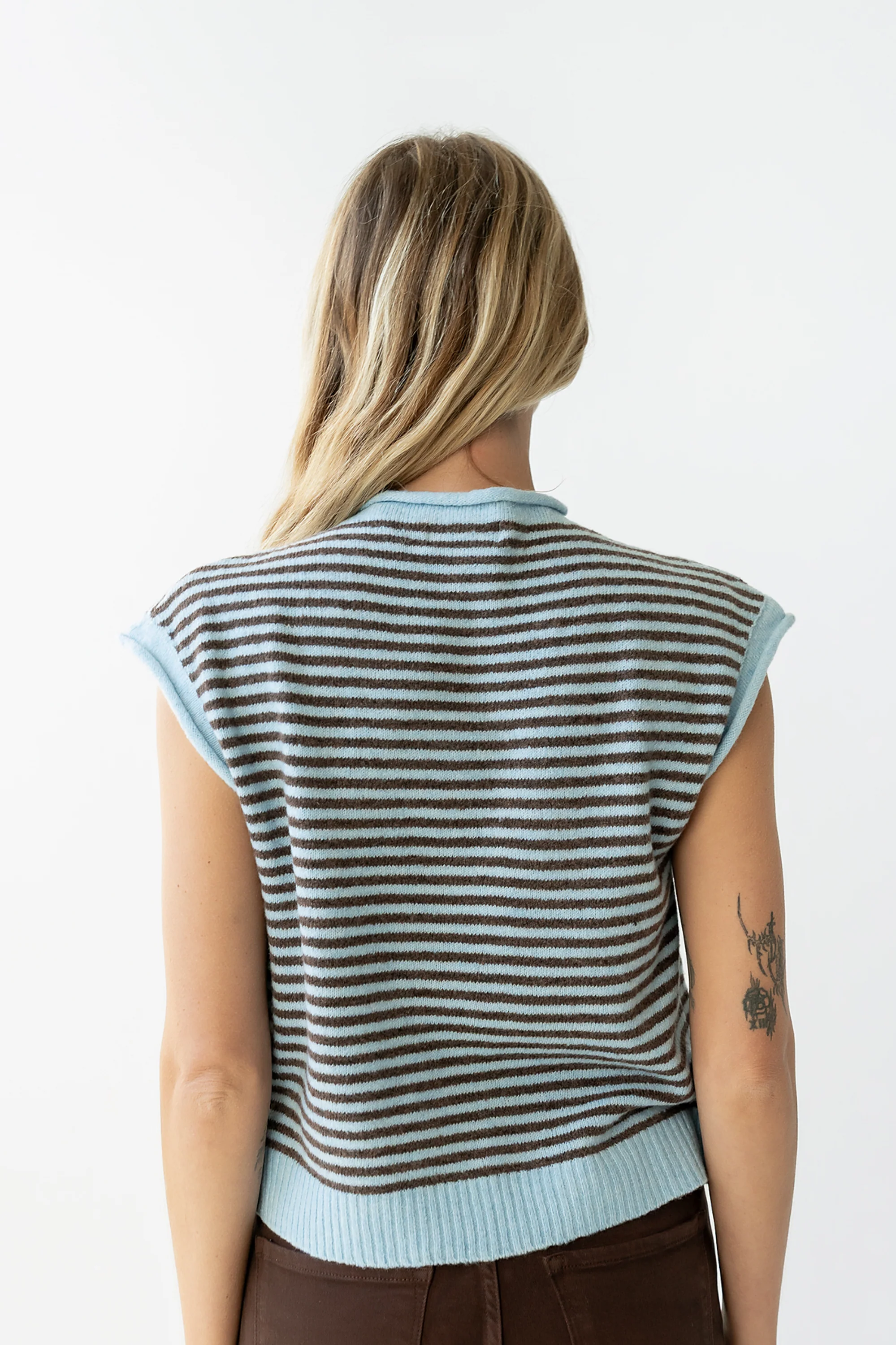 Clark Cardigan in Light Blue - Image 4