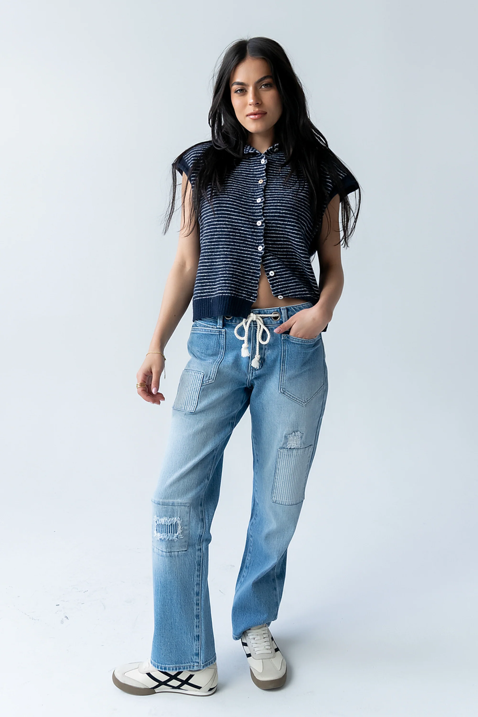 Clark Cardigan in Navy - FINAL SALE - Image 5