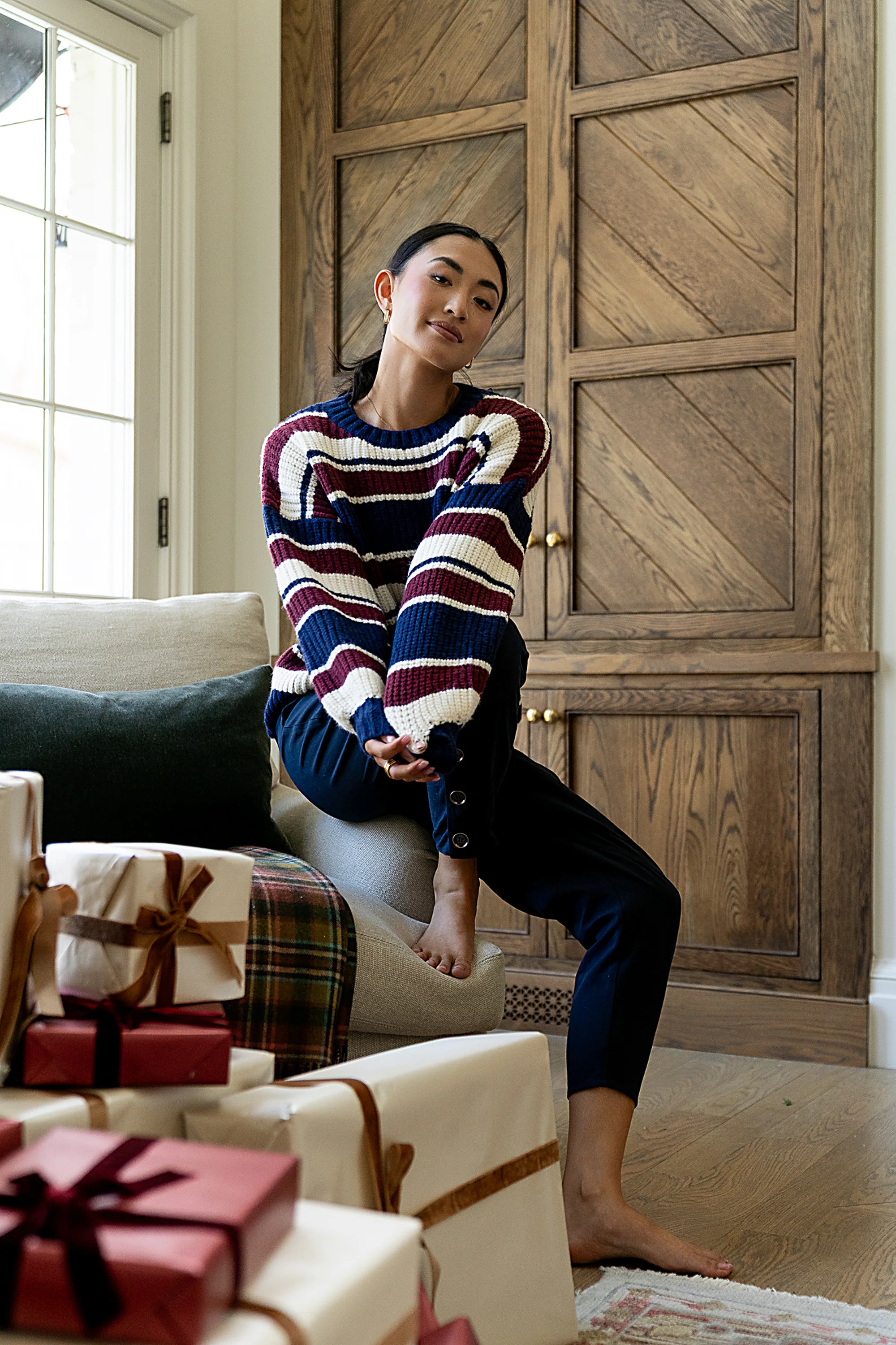Cody Striped Sweater - FINAL SALE - Image 4