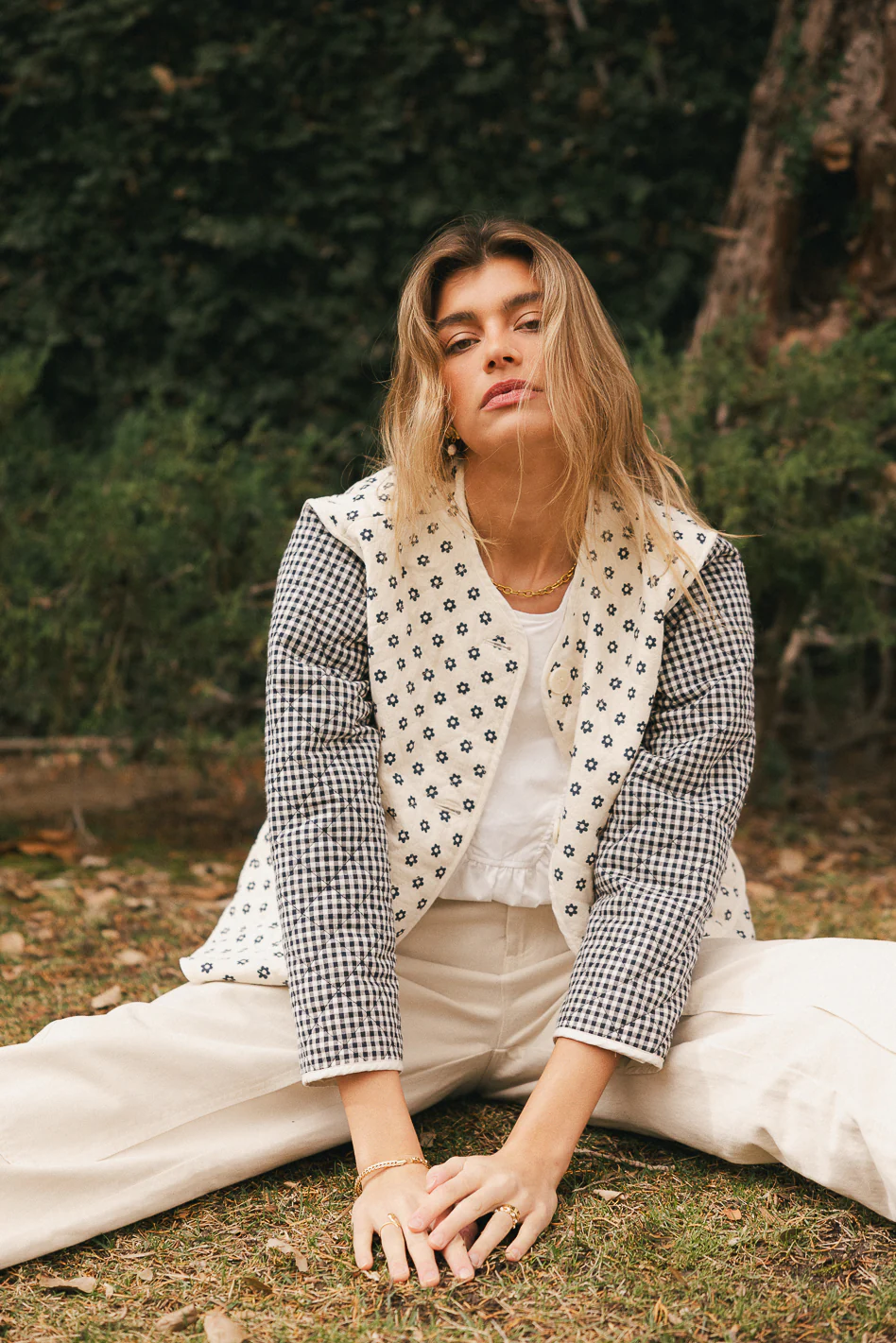 Collete Contrast Jacket - FINAL SALE - Image 3
