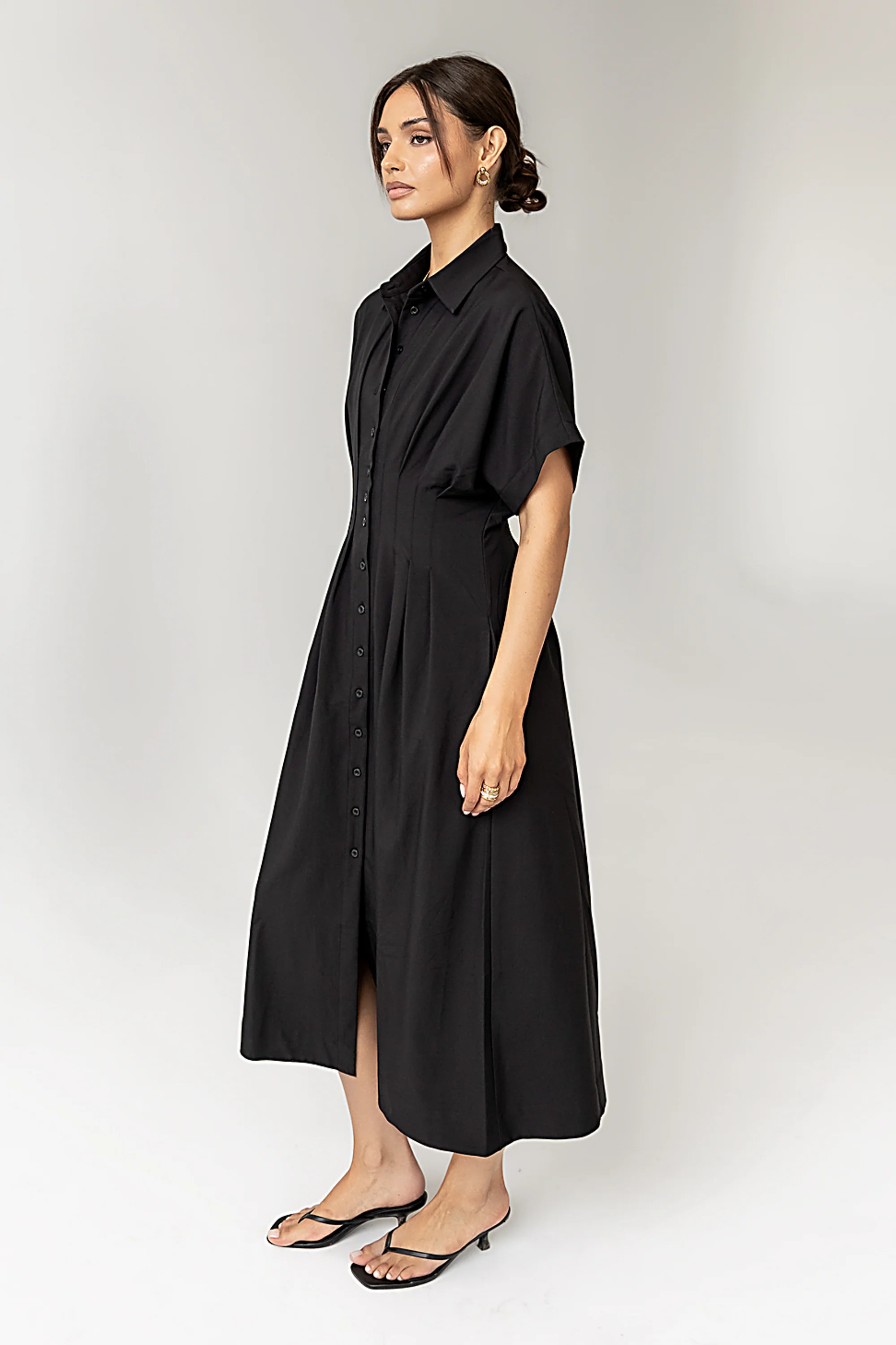 Collins Maxi Dress in Black - Image 11