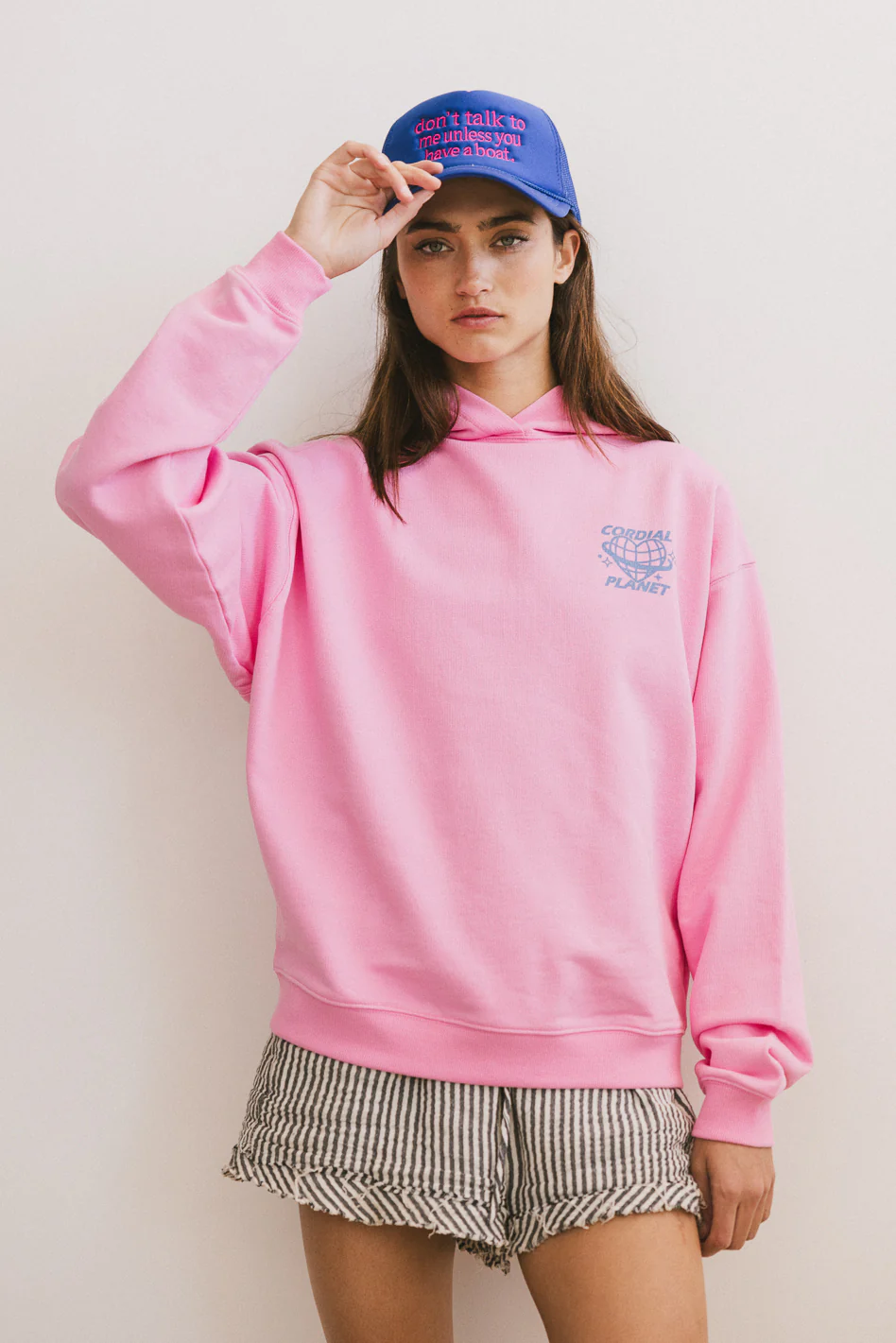 Cordial Planet Oversized Hoodie - FINAL SALE - Image 2