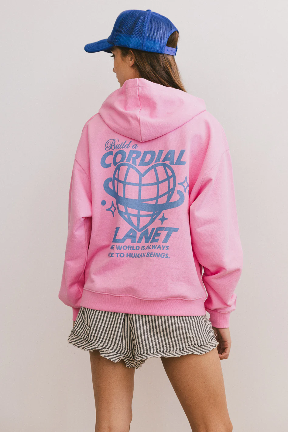 Cordial Planet Oversized Hoodie - FINAL SALE - Image 4