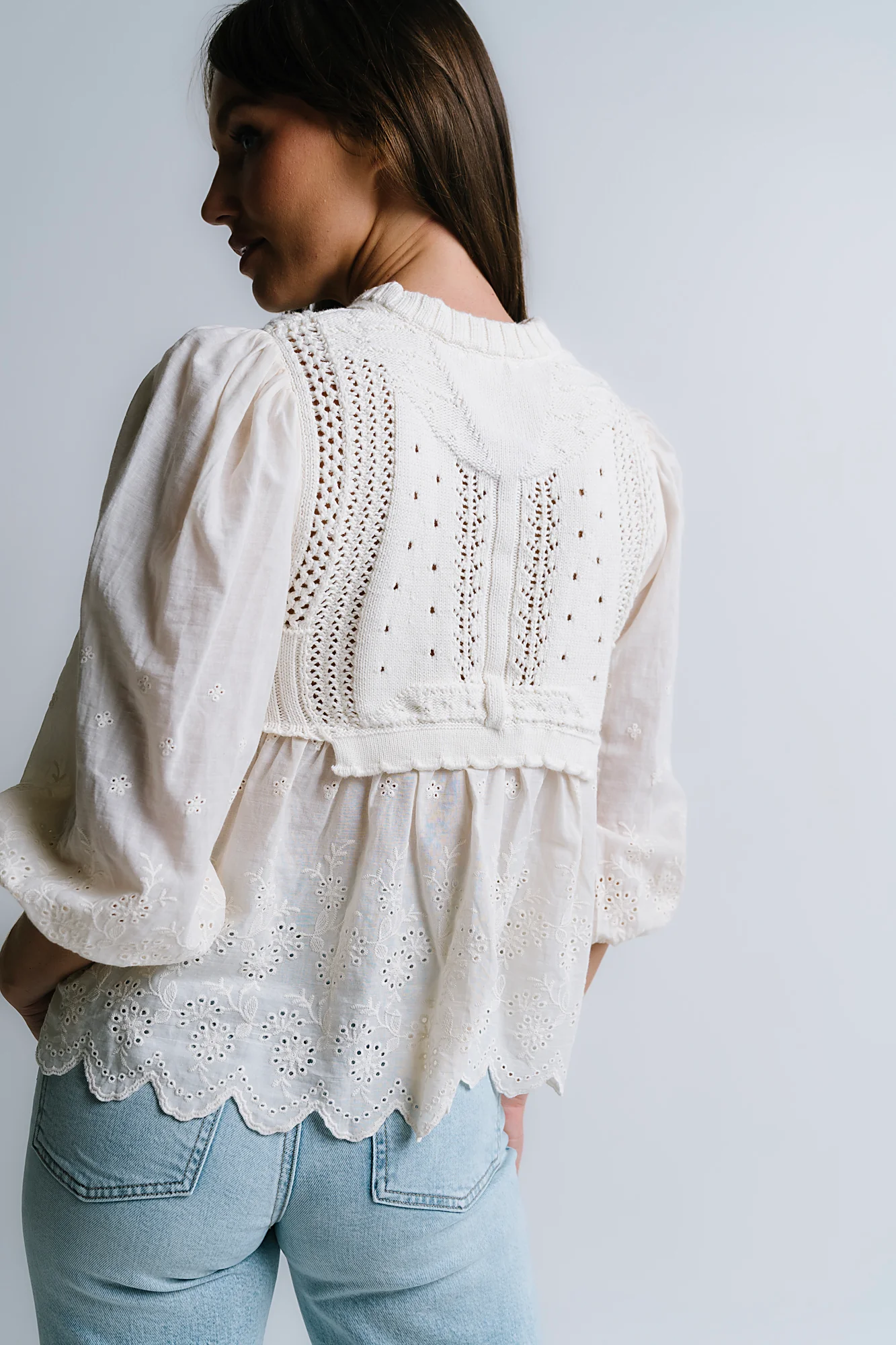 Corey Embroidered Sweater - FINAL SALE - Image 4