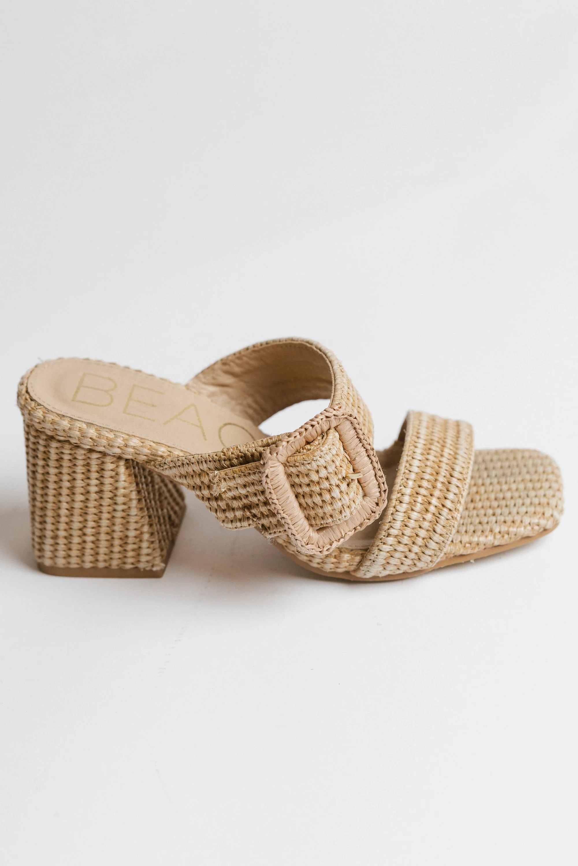 Corey Raffia Heel - FINAL SALE - Image 2