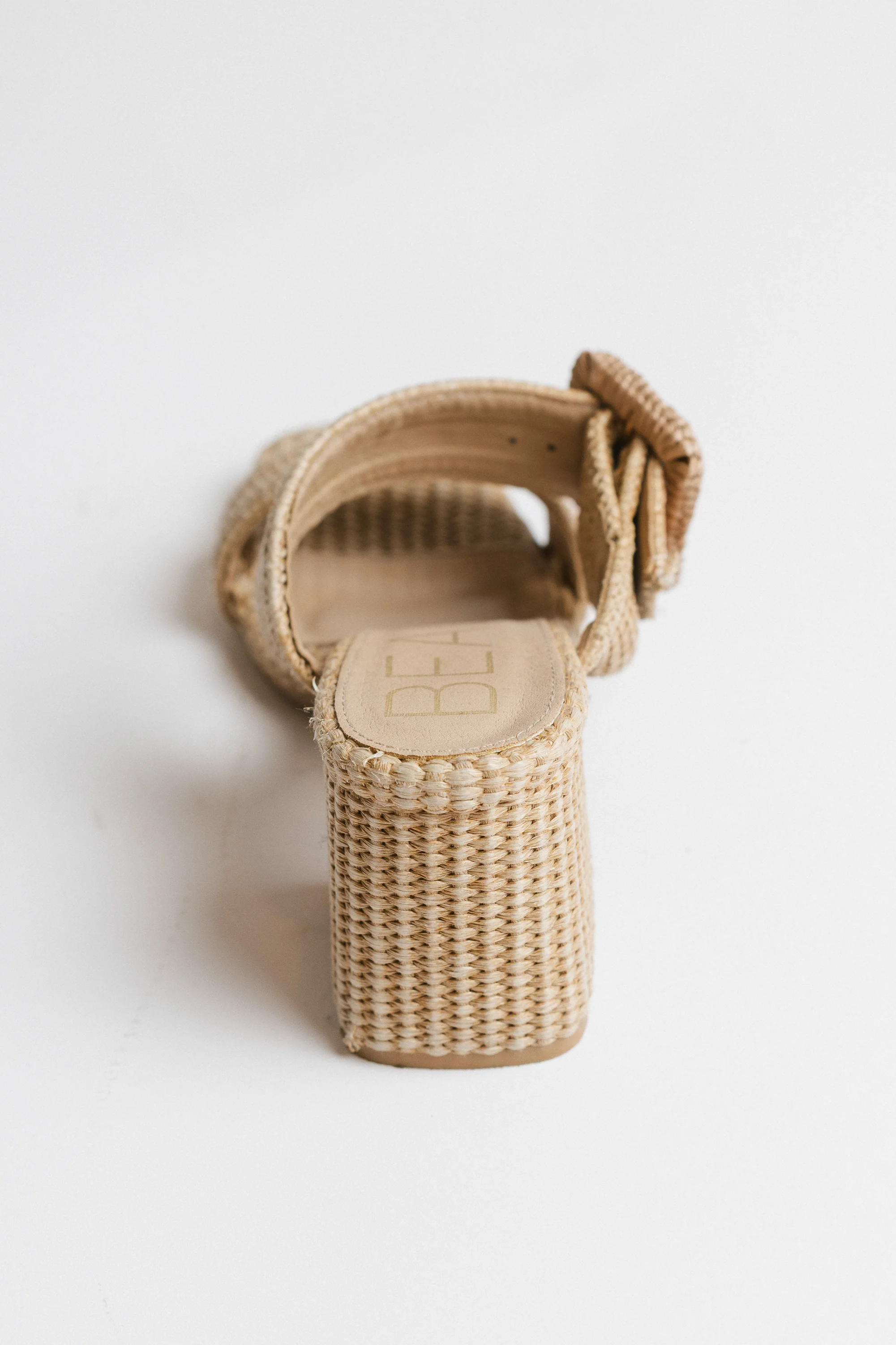 Corey Raffia Heel - FINAL SALE - Image 3