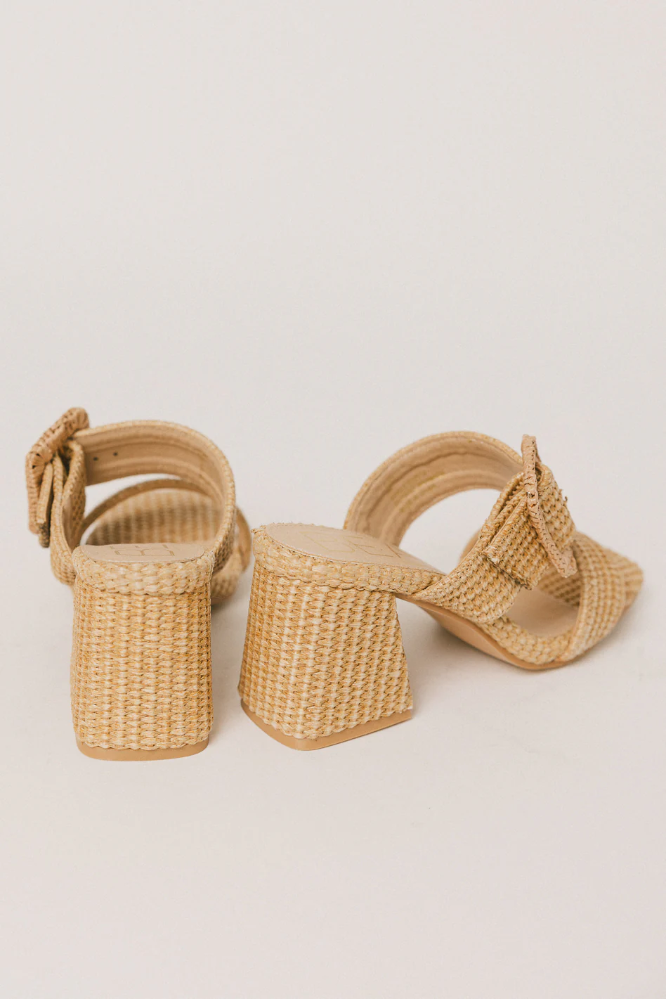 Corey Raffia Heel - FINAL SALE - Image 7