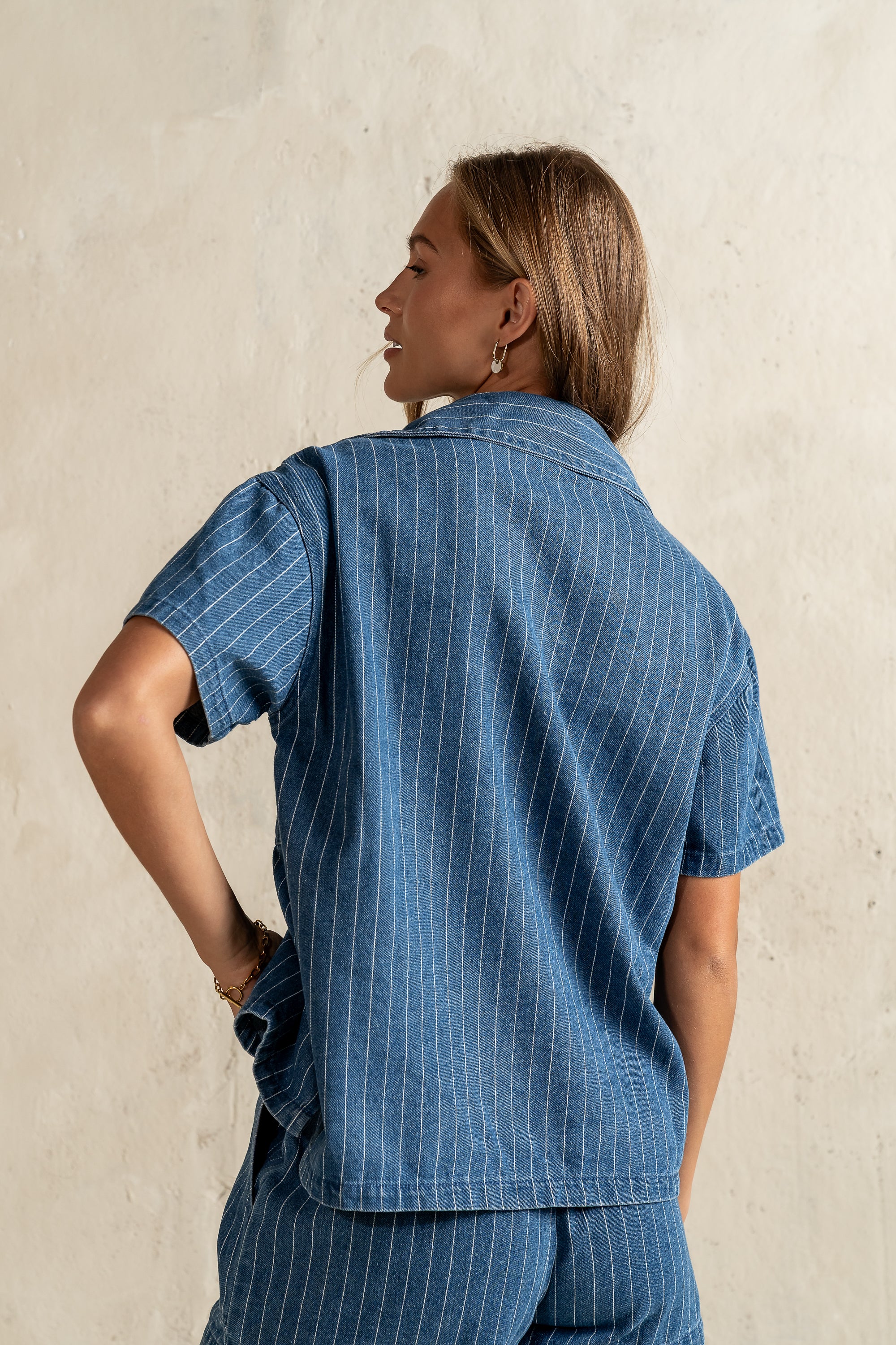 Daisy Striped Button Up - Image 5