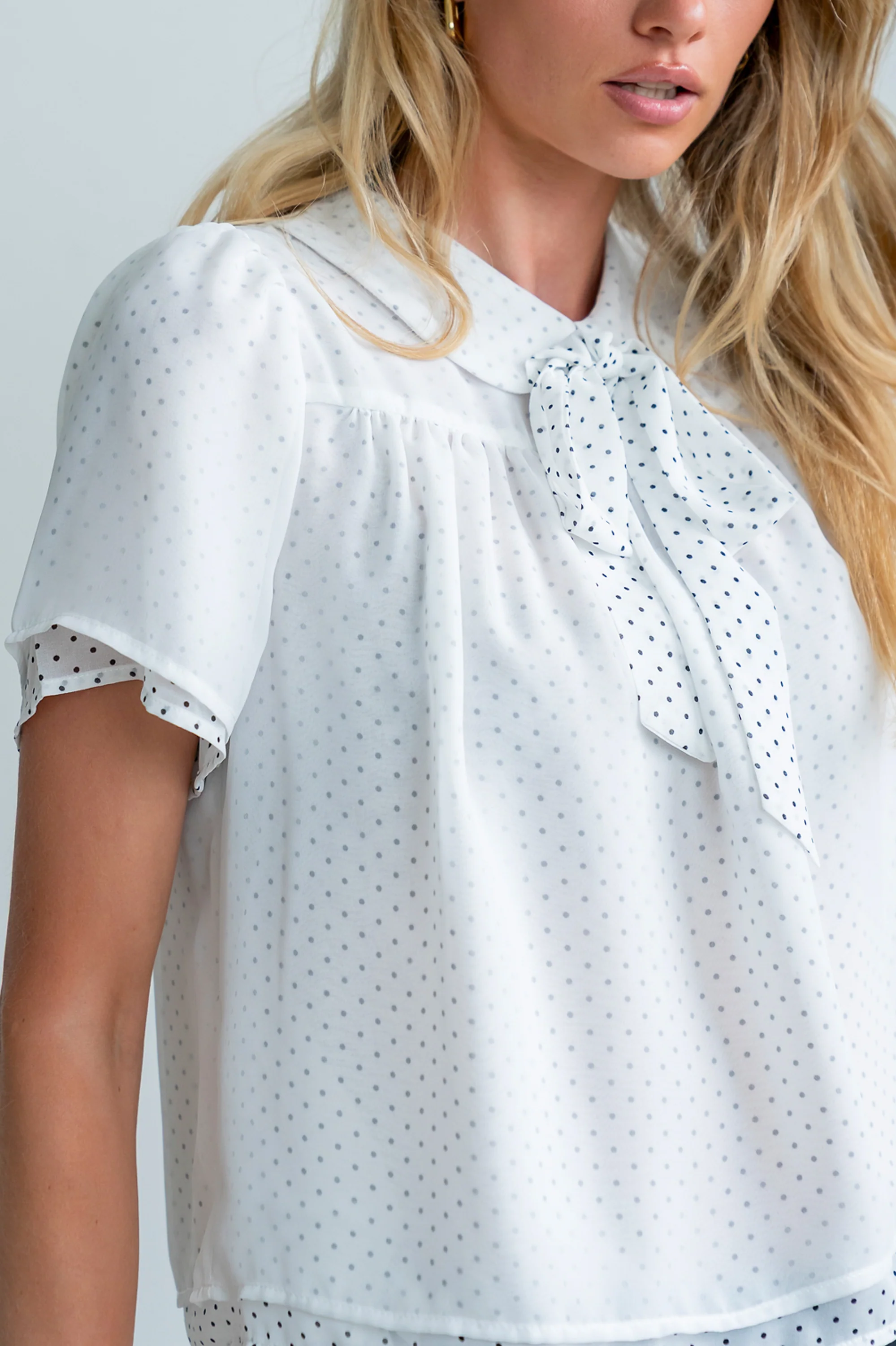 Danika Polka Dot Blouse - Image 3