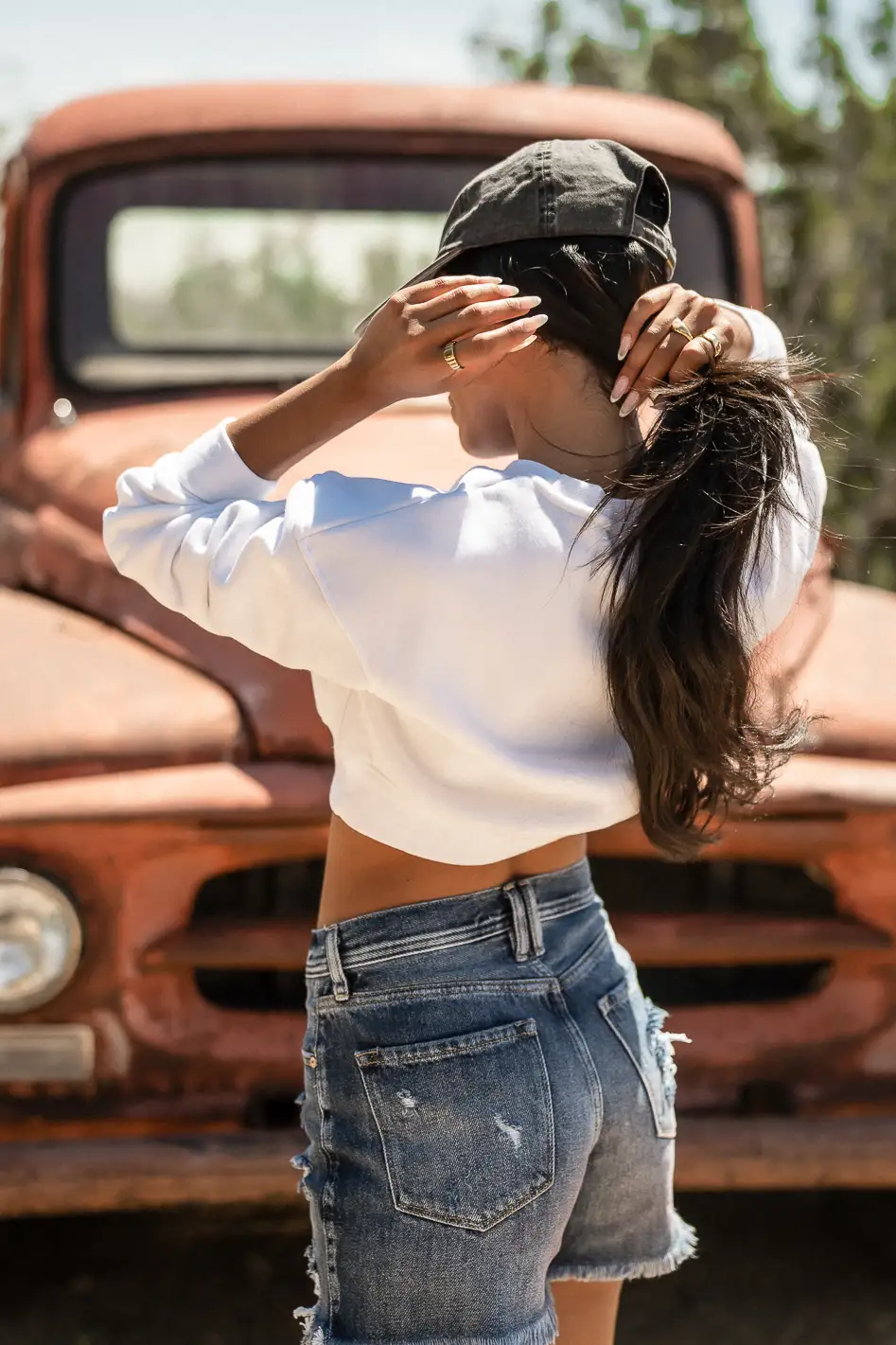 Dean Distressed Shorts - FINAL SALE - Image 5