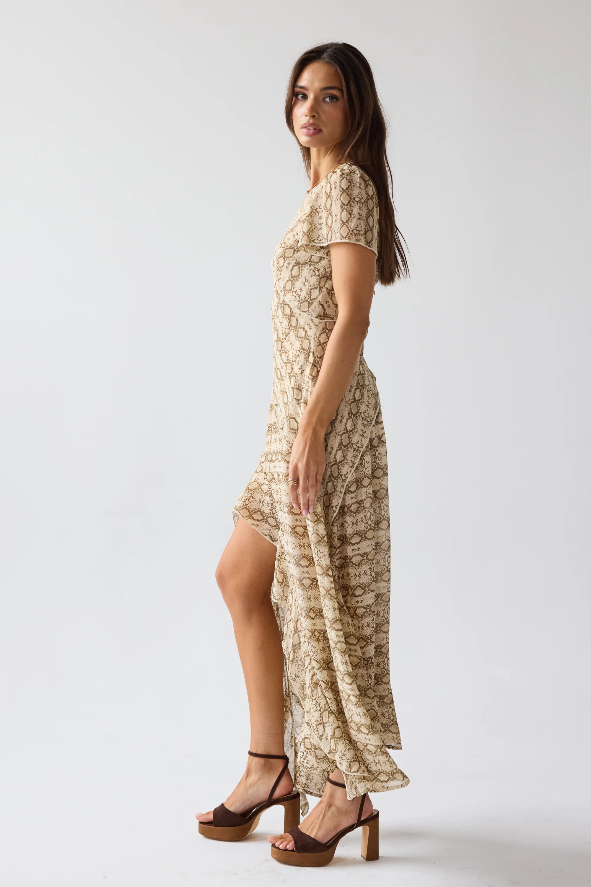 Debbie Snake Maxi Dress - Image 2