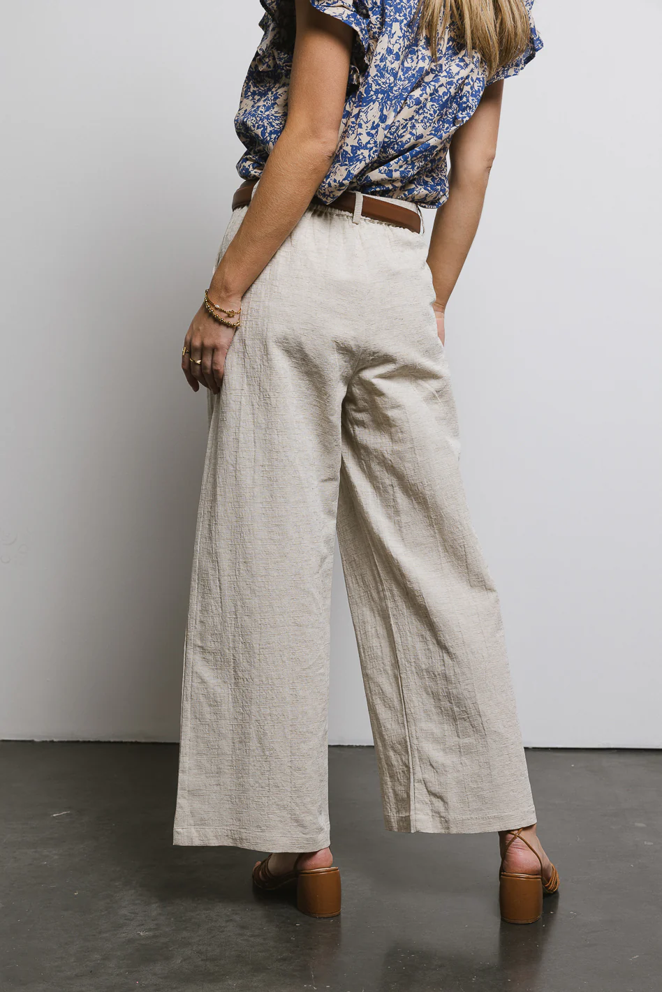 Delaney Wide Leg Pants - FINAL SALE - Image 4