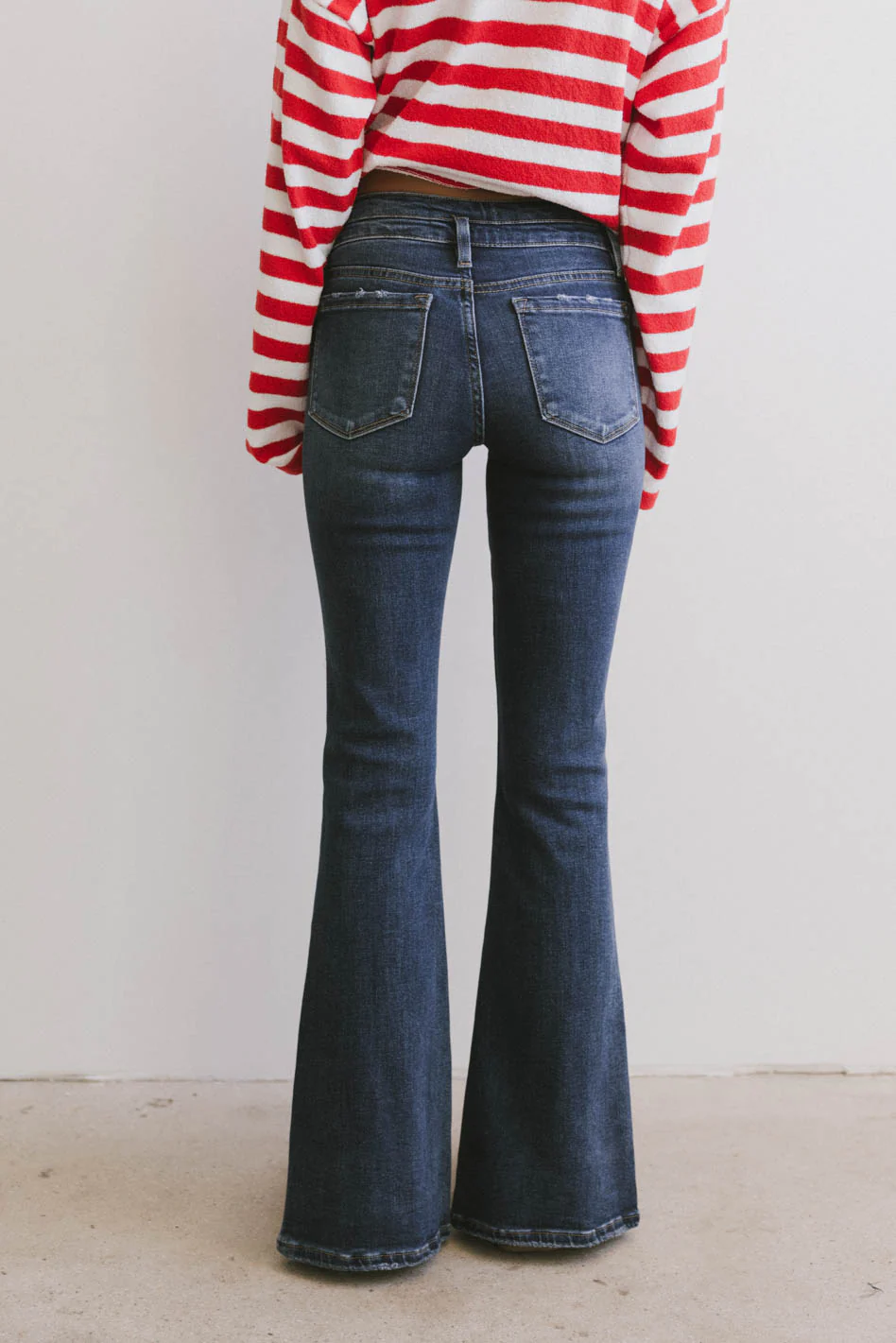 Dessa High Rise Flare Jeans - FINAL SALE - Image 4