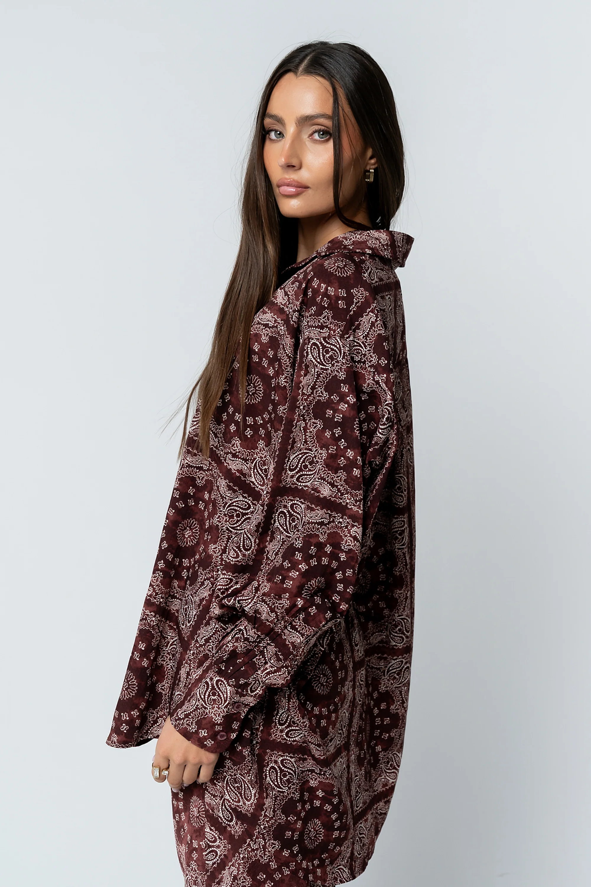 Diana Oversized Button Up - Image 11